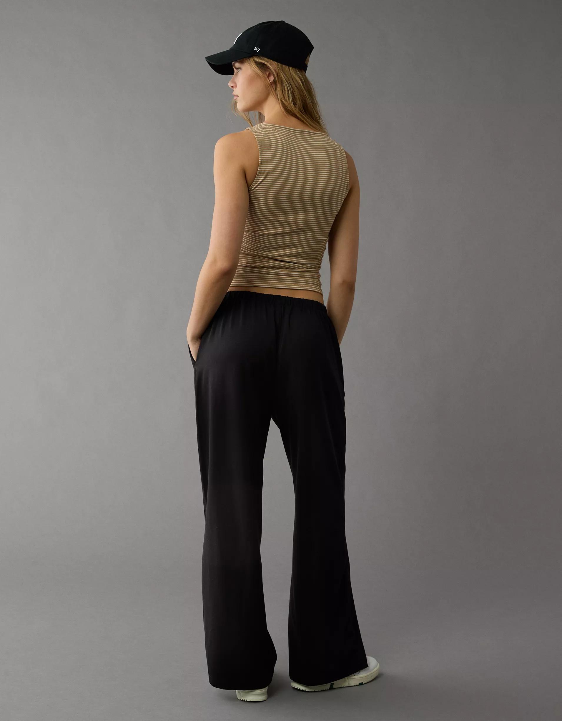 AE Low-Rise Pull-On Poppy Trouser Product Image