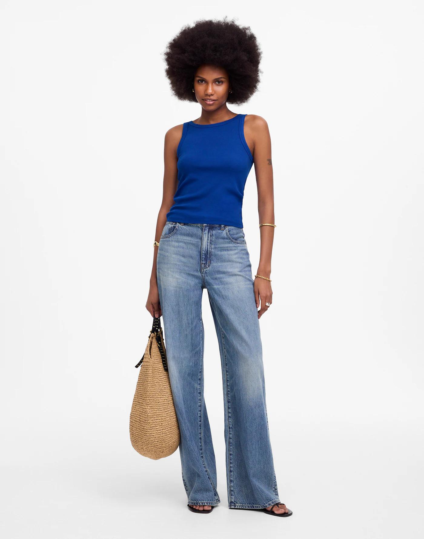 (Re)generative Cotton Essential High-Neck Tank Product Image