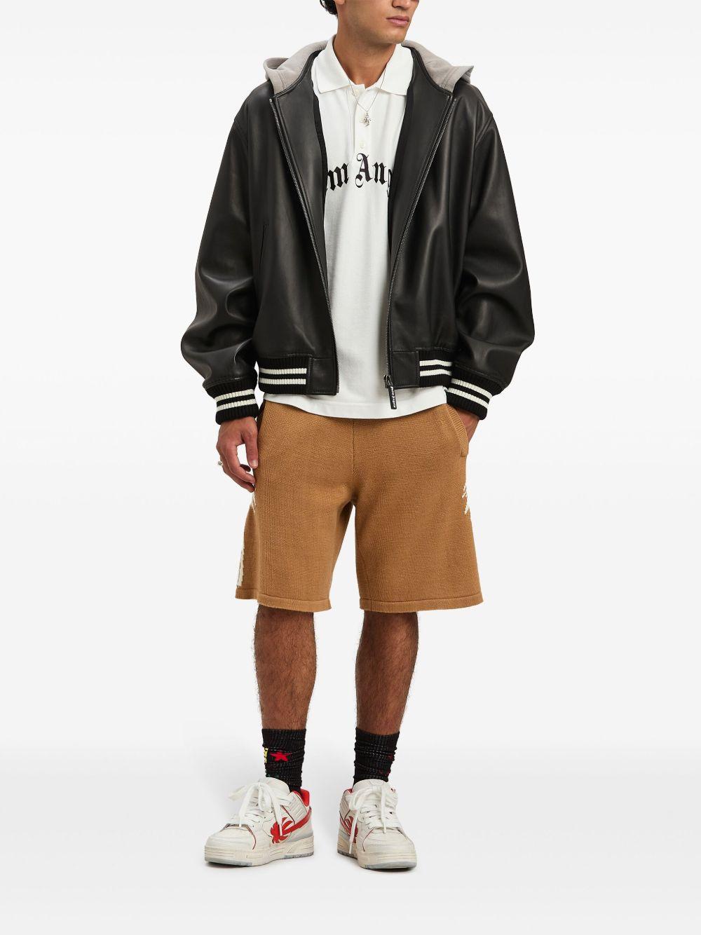 logo-embroidered polo t-shirt  Product Image