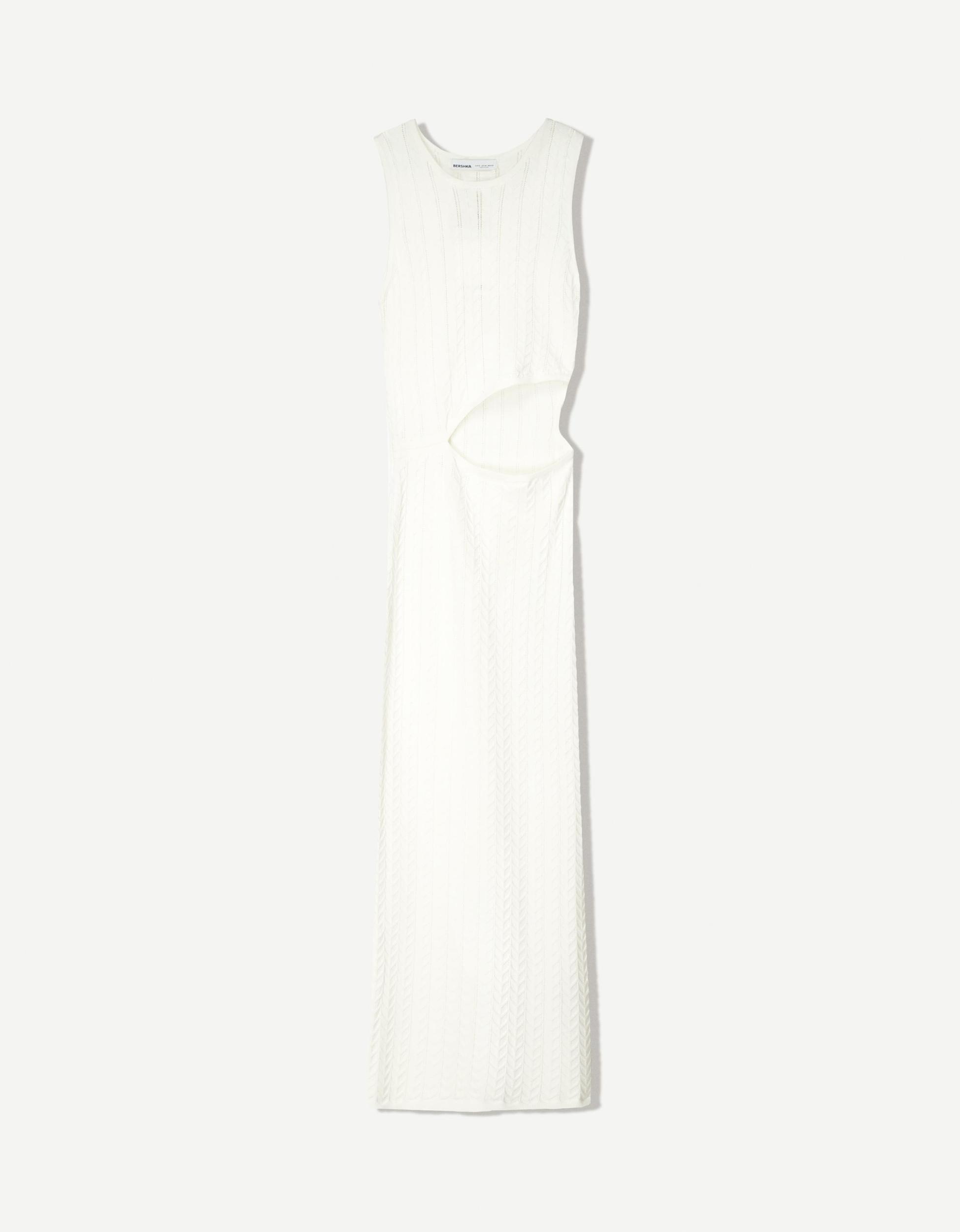 Midi dress with cut-out detail Product Image