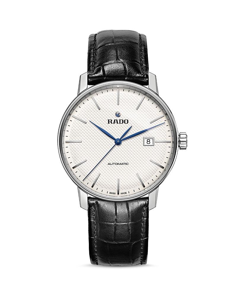RADO Mens Coupole Classic Automatic Leather Strap Watch Product Image