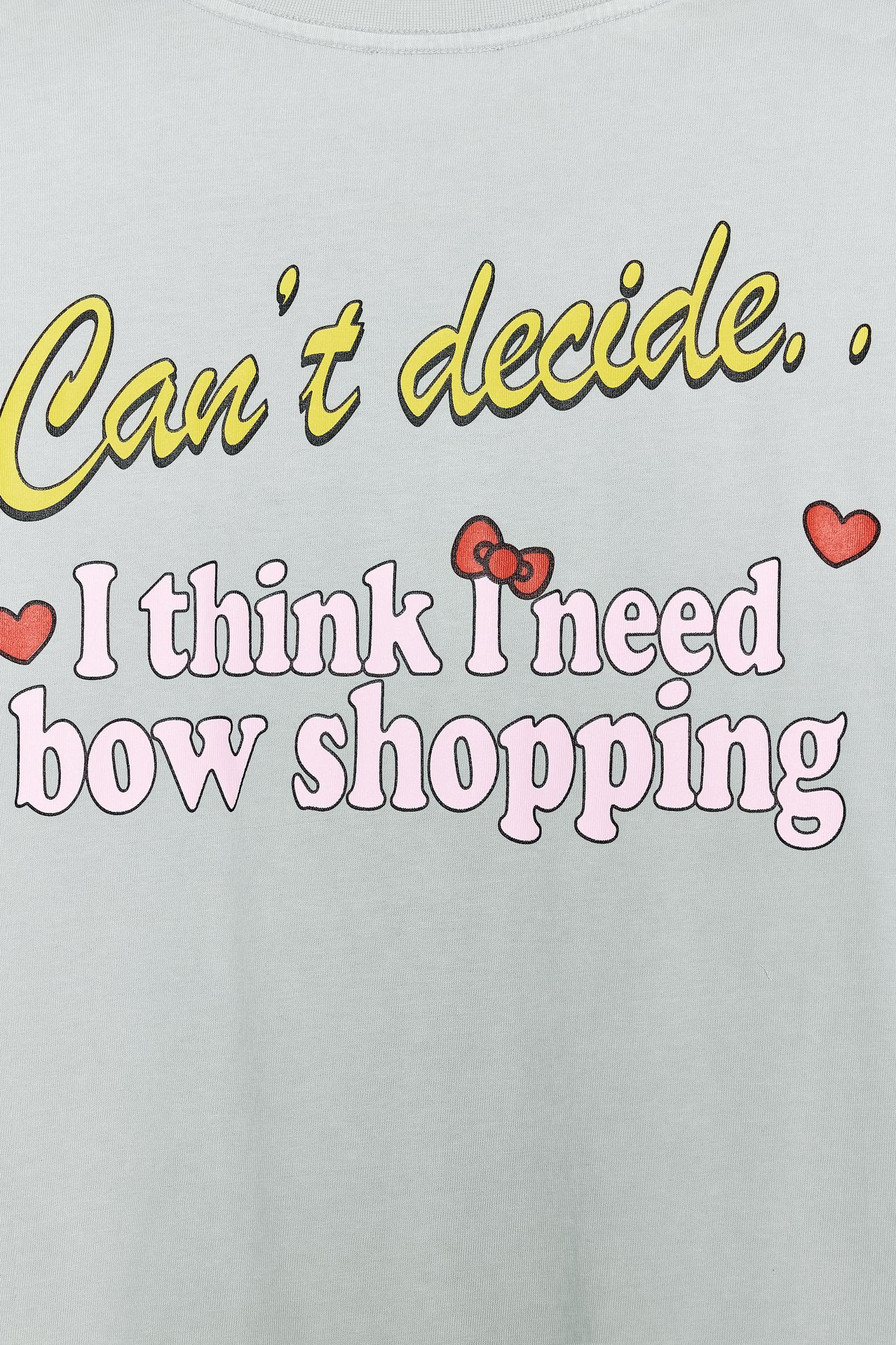 HELLO KITTY © 2025 SANRIO WASHED EFFECT T-SHIRT Product Image