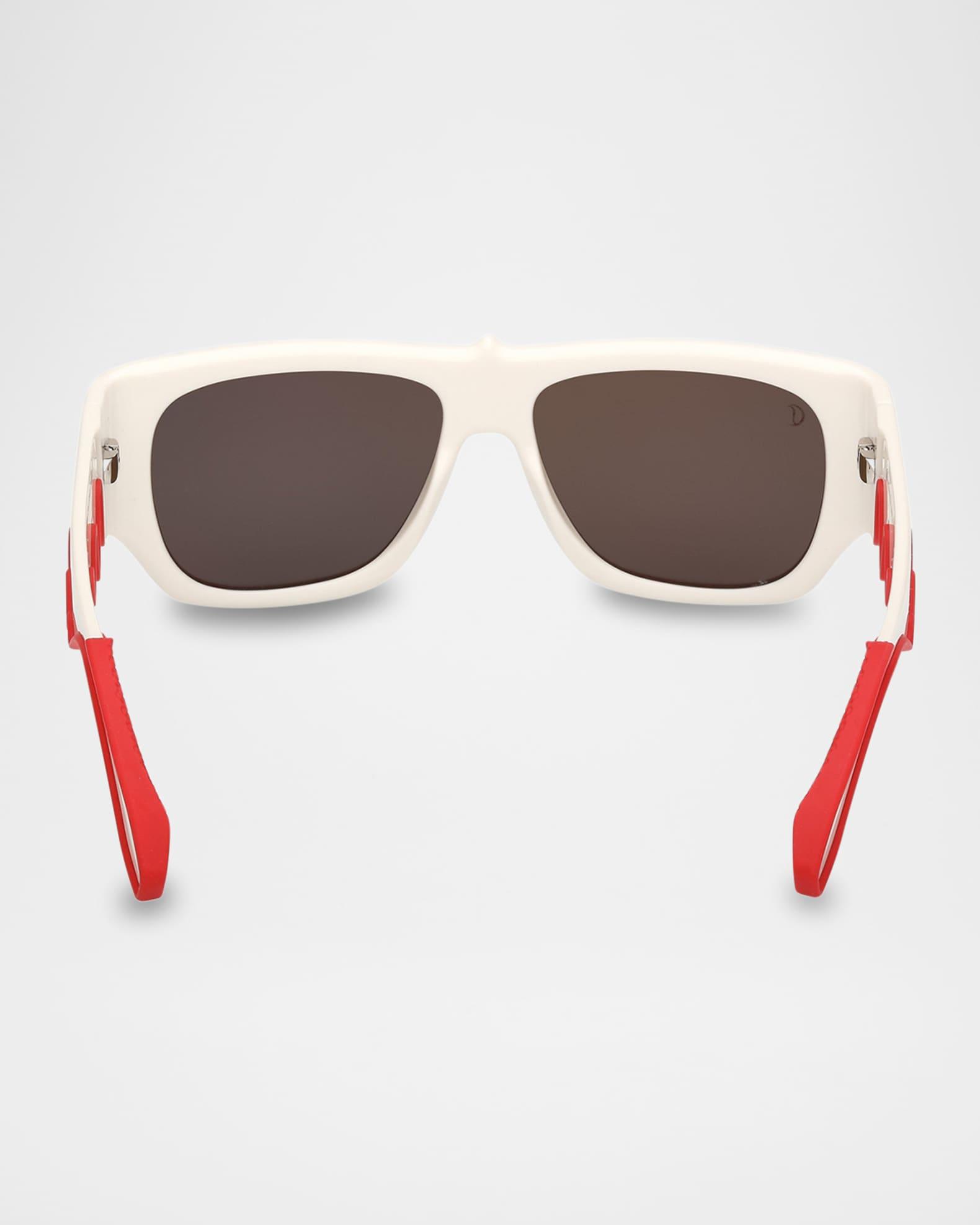 Men's LB0016M Acetate Square Sunglasses Product Image