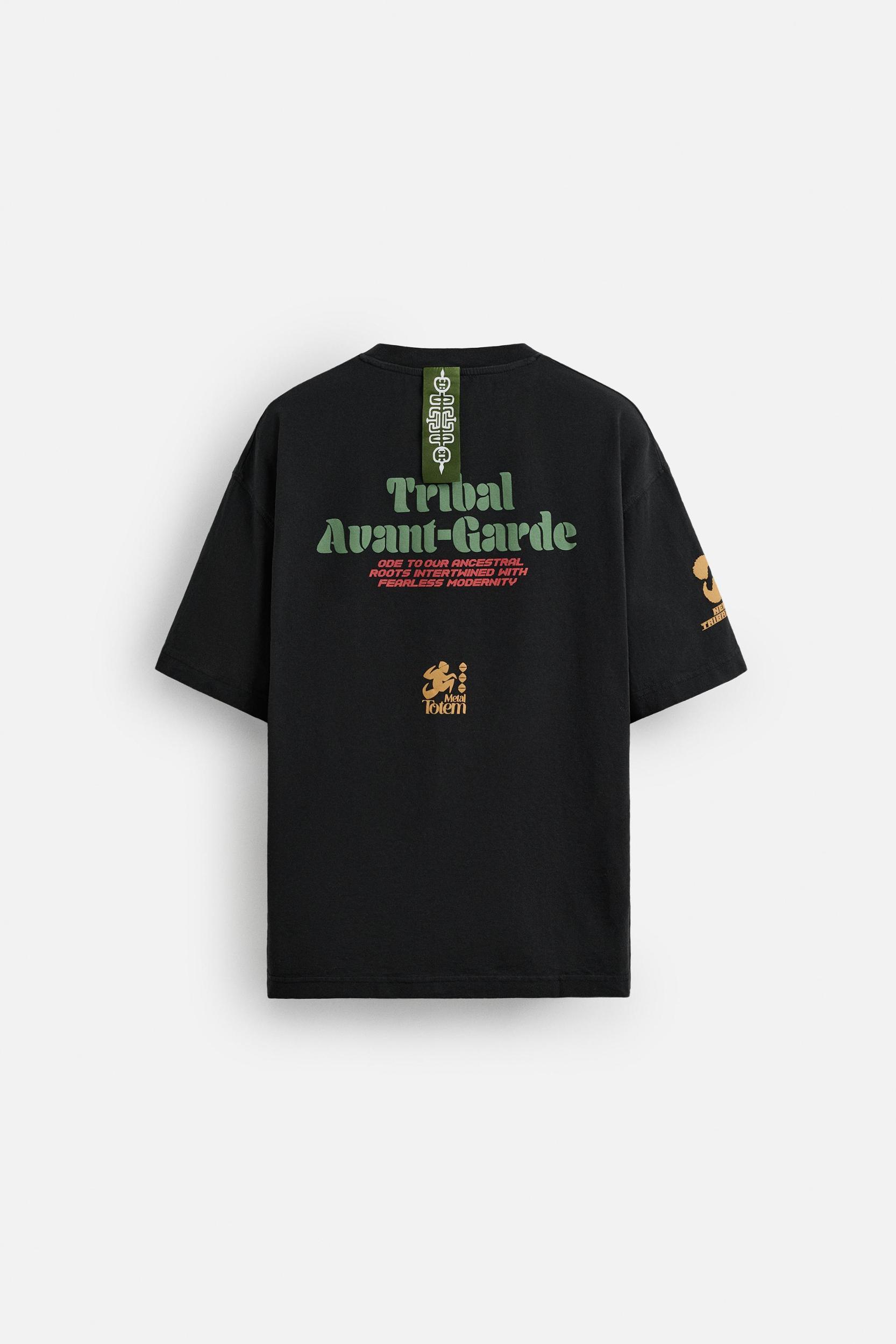 WASHED PRINT T-SHIRT Product Image