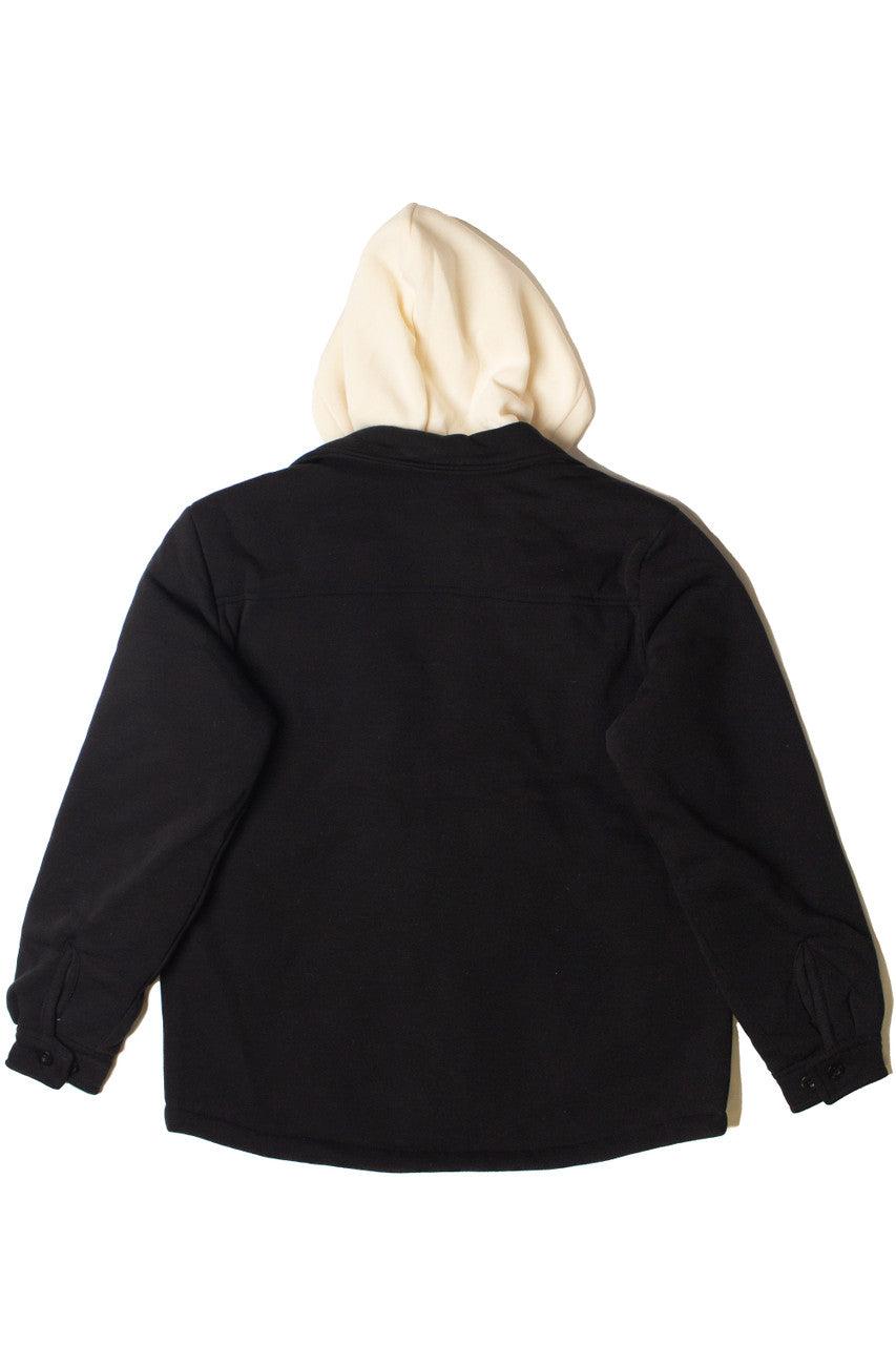 Double Layer Quilted Lining Hoodie Jacket Product Image