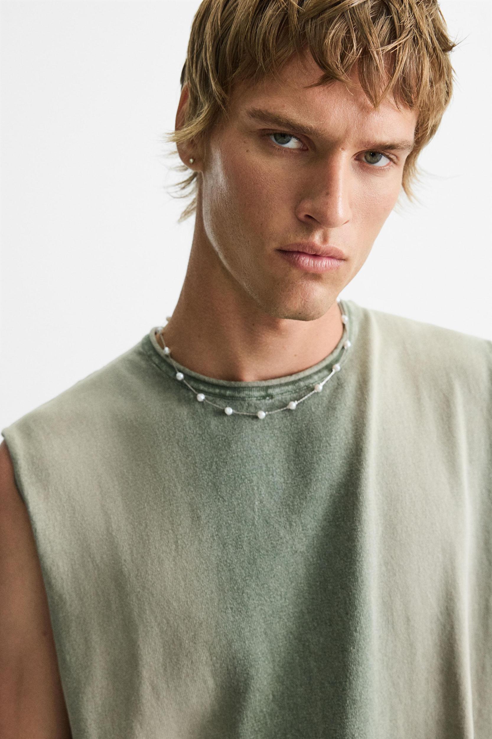 WASHED KNIT TANK TOP Product Image