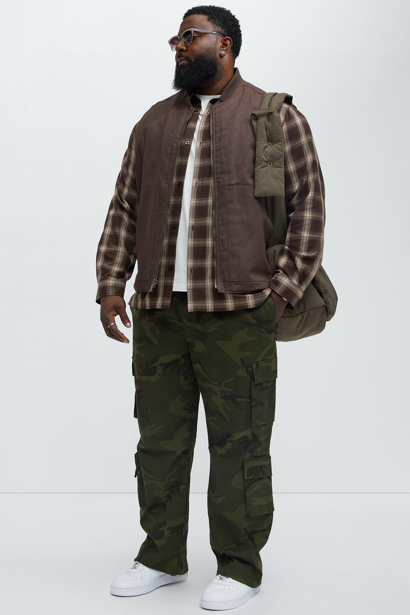 Stay On It Straight Cargo Pants - Camouflage Product Image