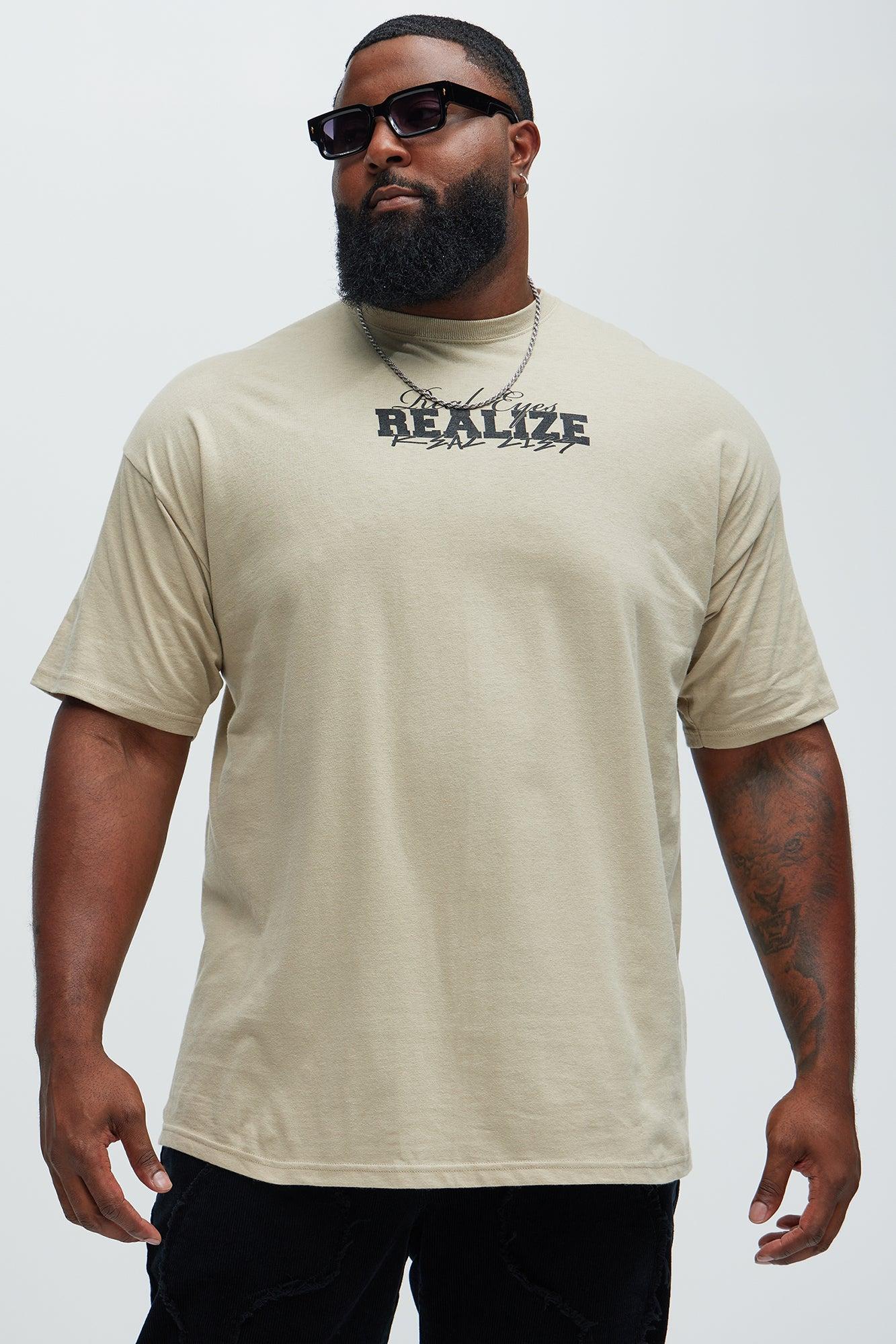 Realize Real Eyes Short Sleeve Tee - Sand Product Image
