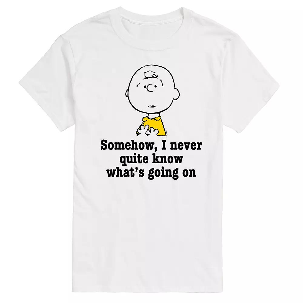 Men's Peanuts What's Going On Graphic Tee,  Product Image