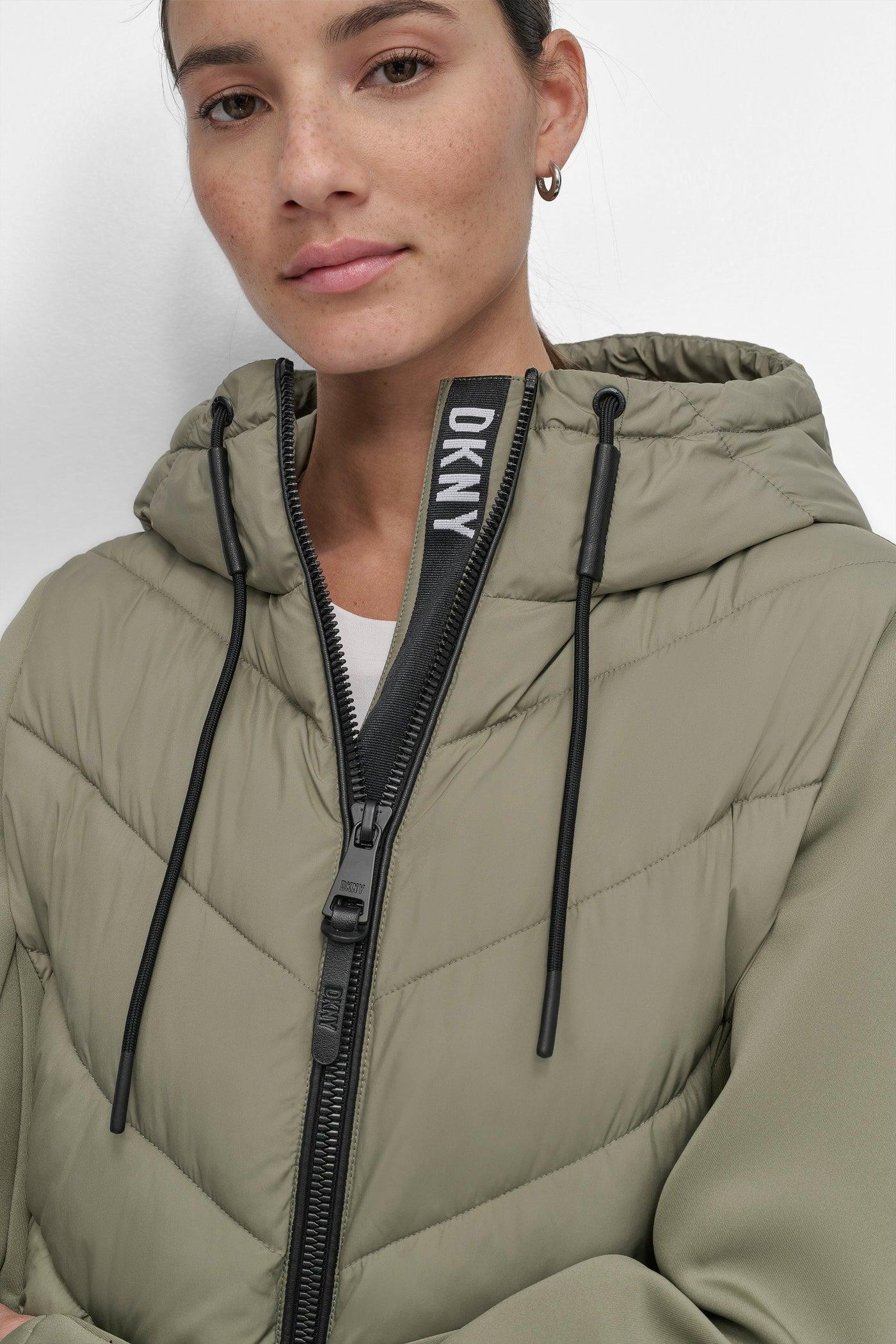 MIXED MEDIA LIGHT WEIGHT PUFFER Product Image