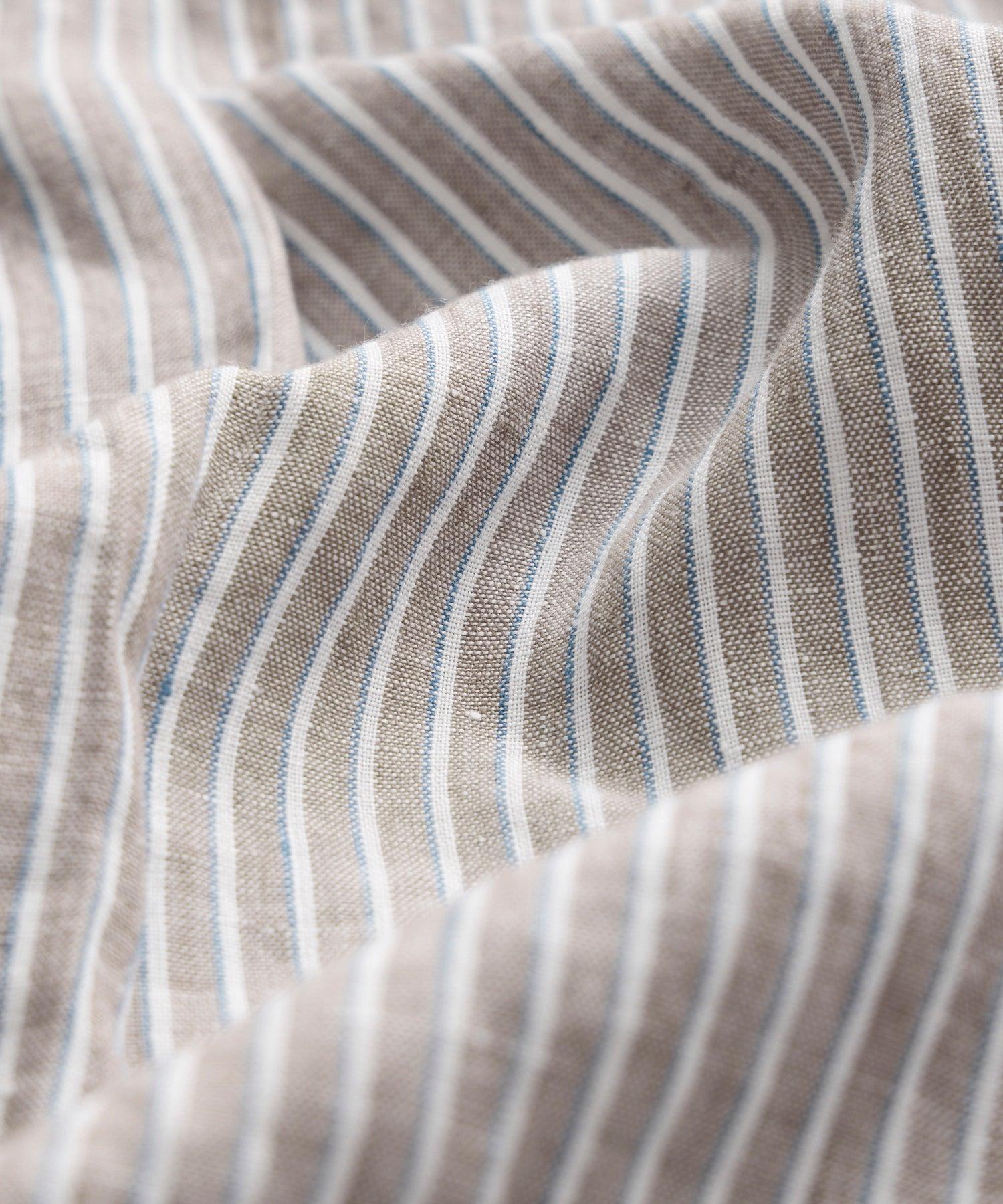 Slim Sea Soft Irish Linen Point Collar Shirt Product Image