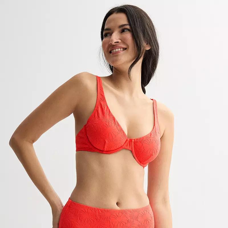 Women's Freshwater Santorini Underwire Bra Swim Top,  Product Image