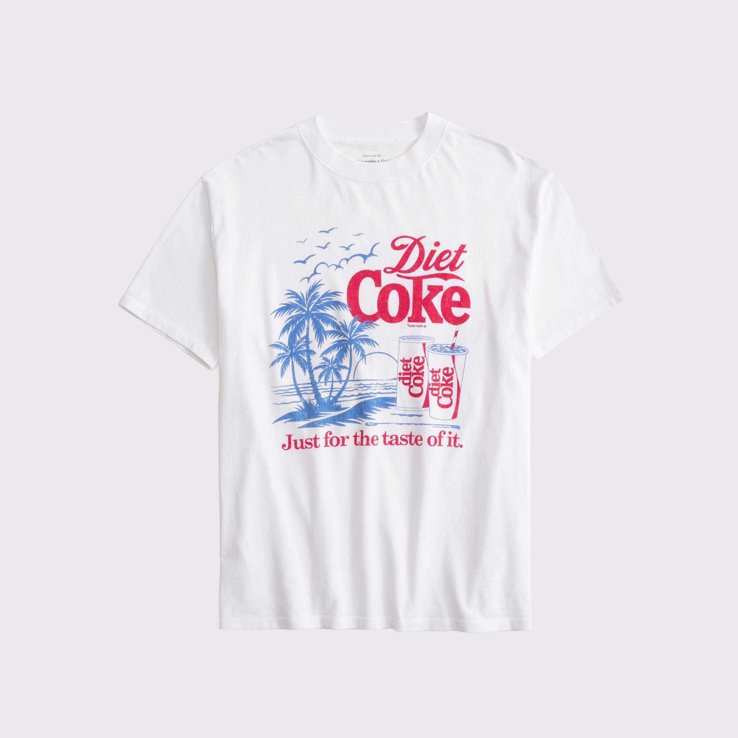 Oversized Diet Coke Graphic Tee Product Image