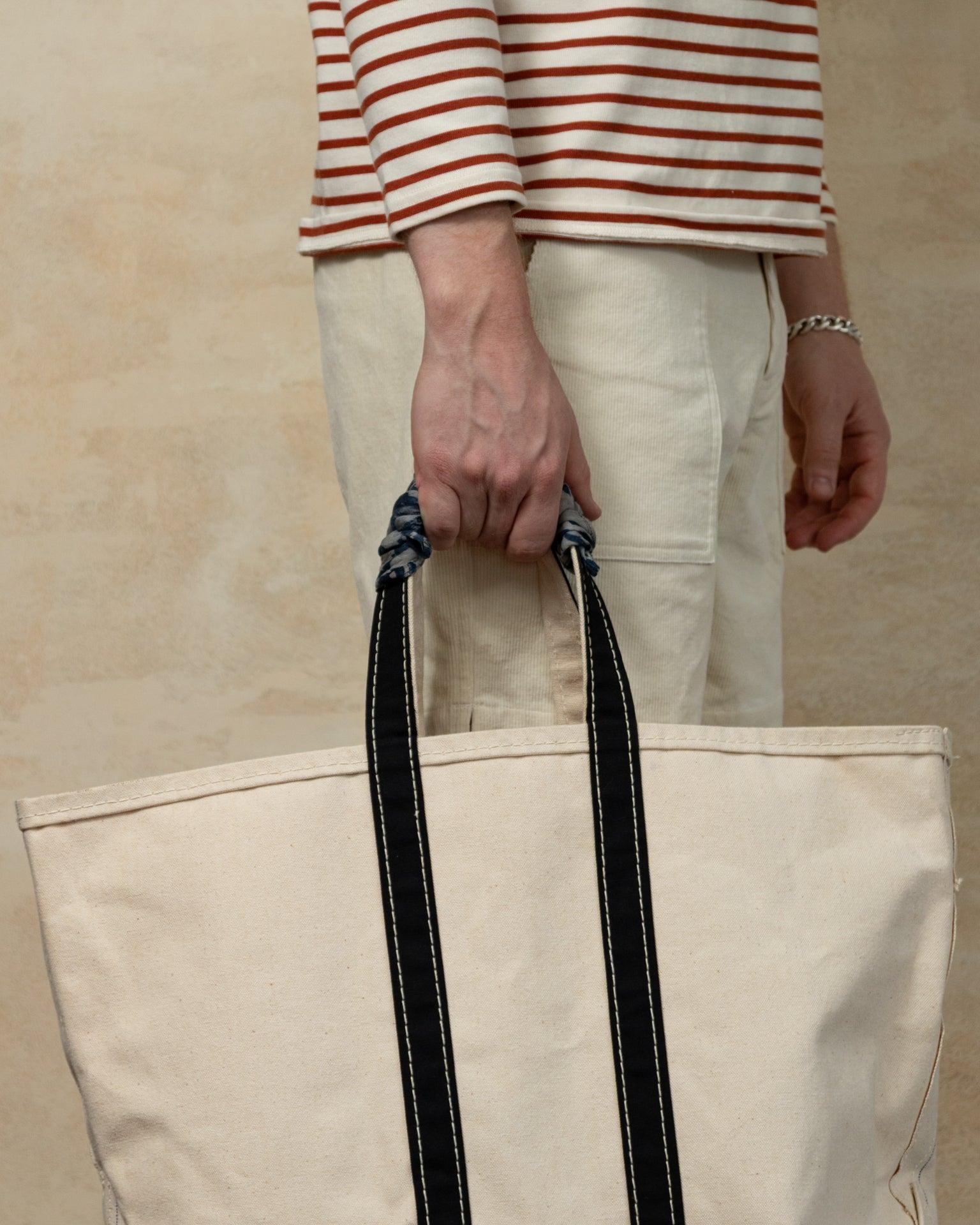 Hand Blocked Bandana in Azure Product Image