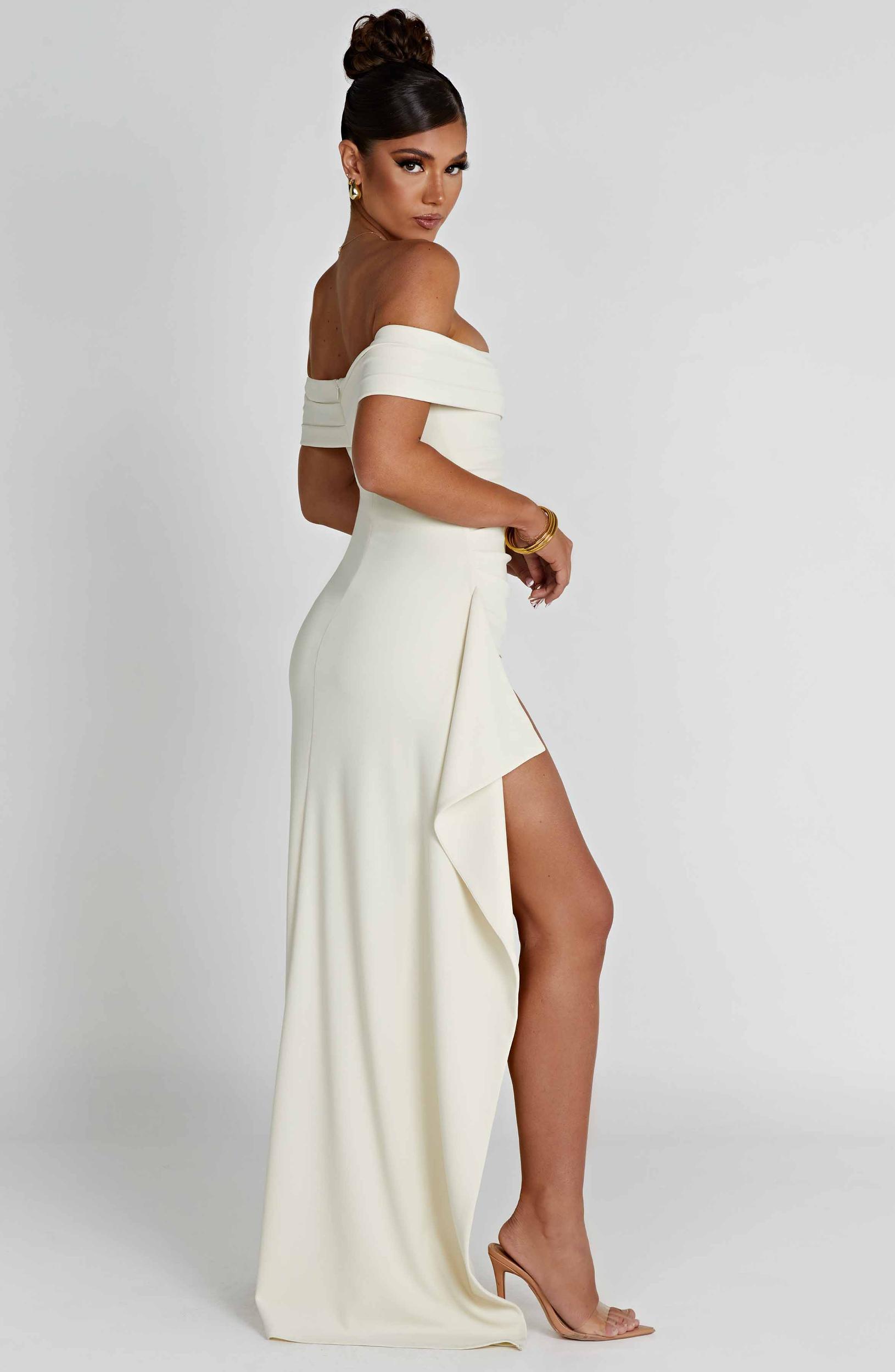 Joyce Maxi Dress - Ivory Product Image