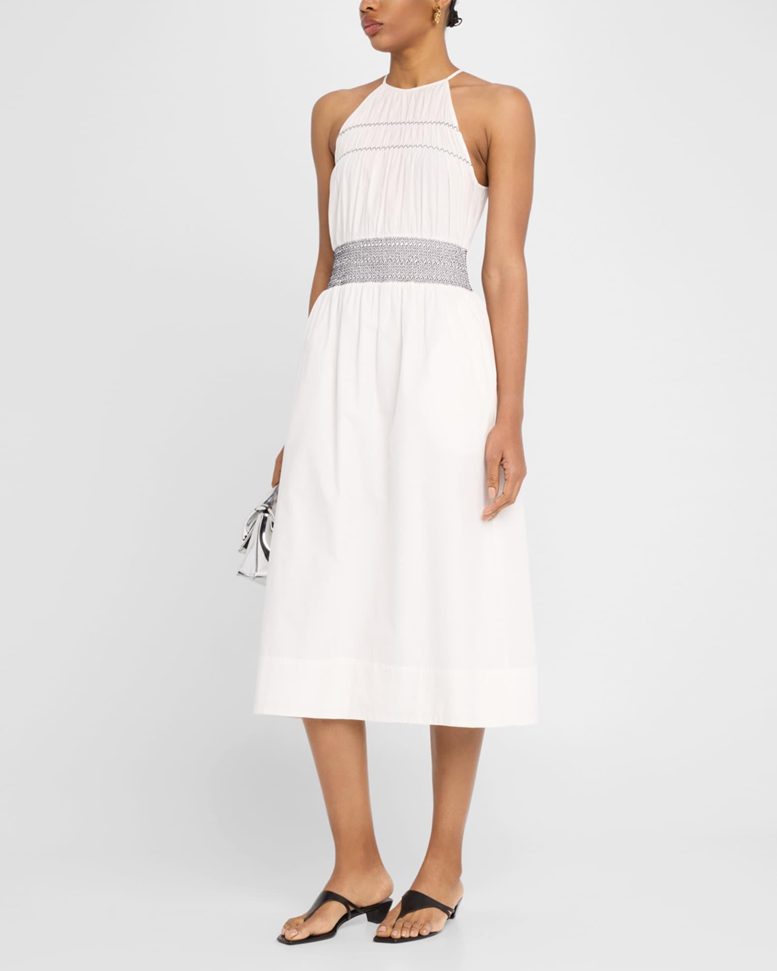 Melanie High-Neck Midi Dress Product Image