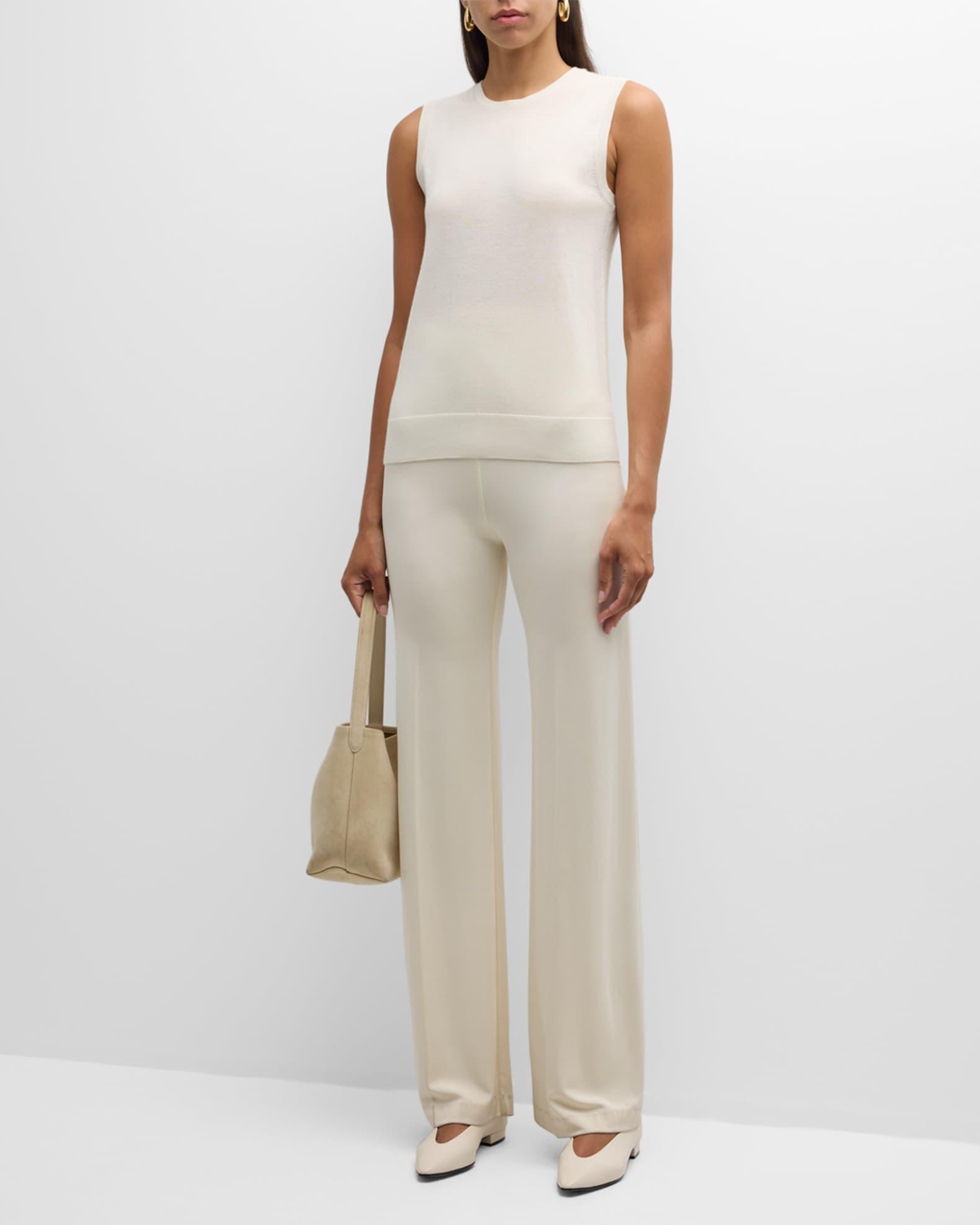 Superfine Cashmere Sleeveless Shell Product Image