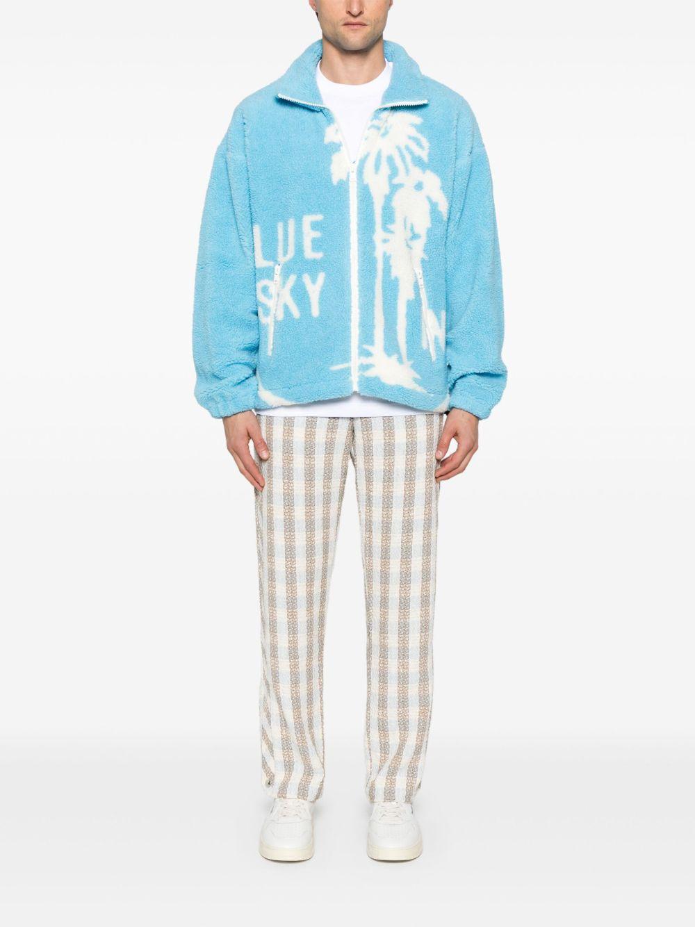 logo-print jacket Product Image