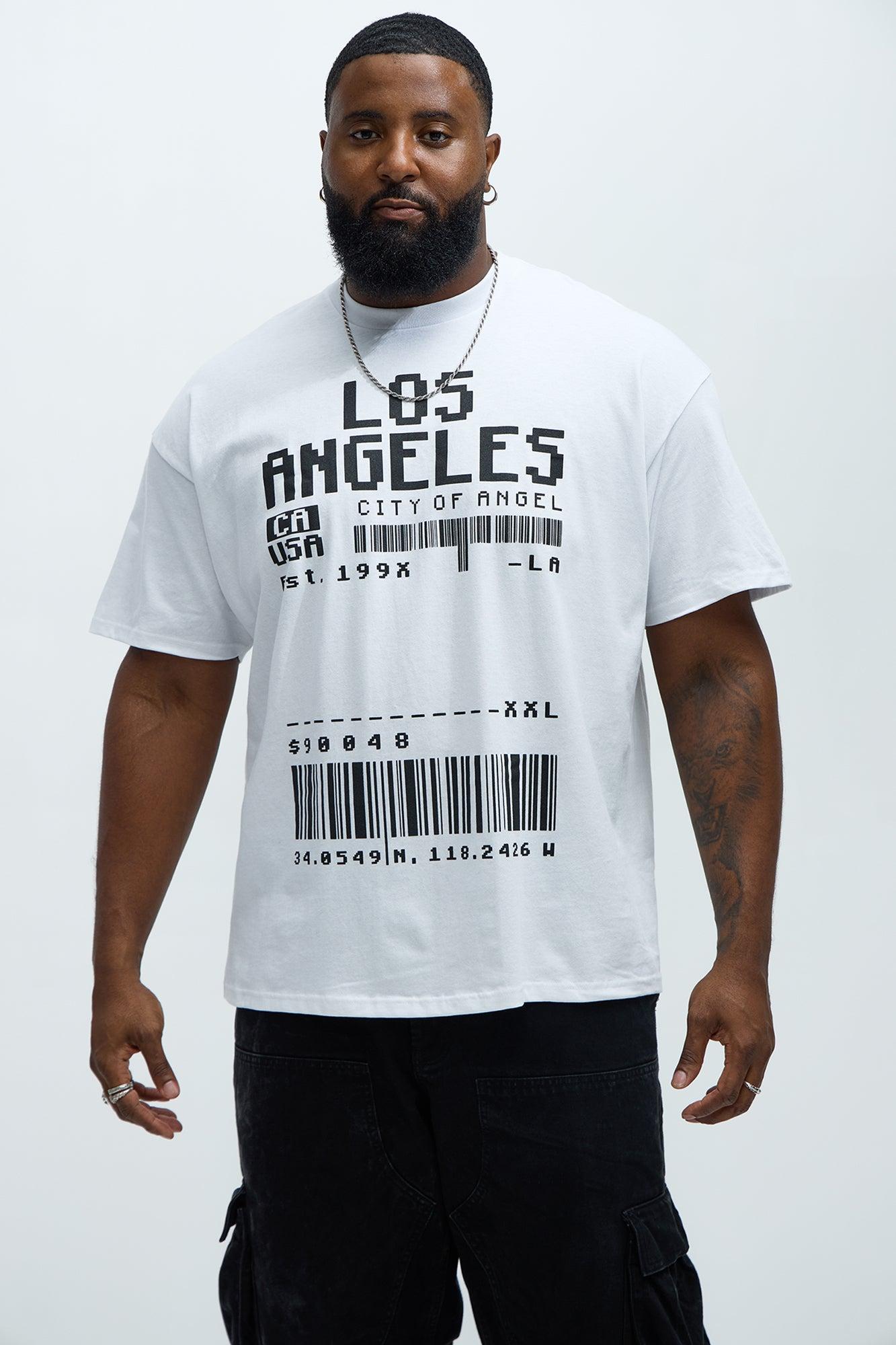 City Of Angeles LA Short Sleeve Tee - White Product Image
