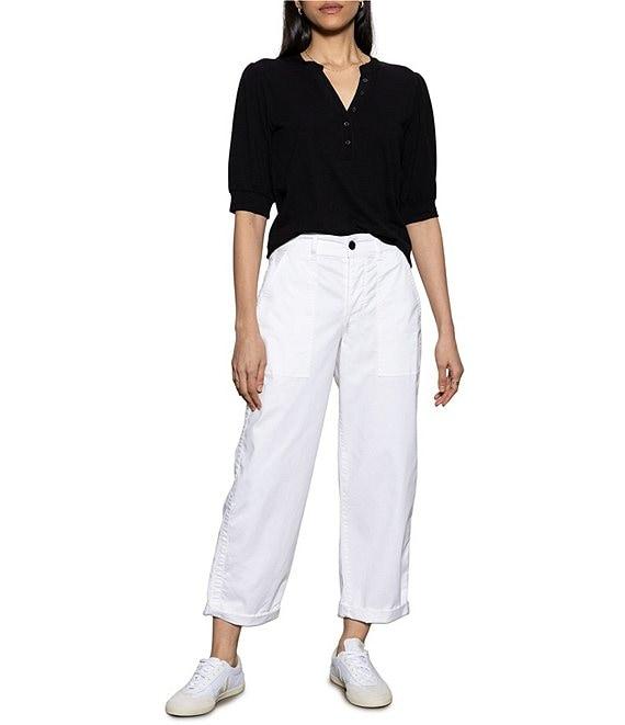 Sanctuary Cruiser Semi High Rise Chino Barrel Pants Product Image