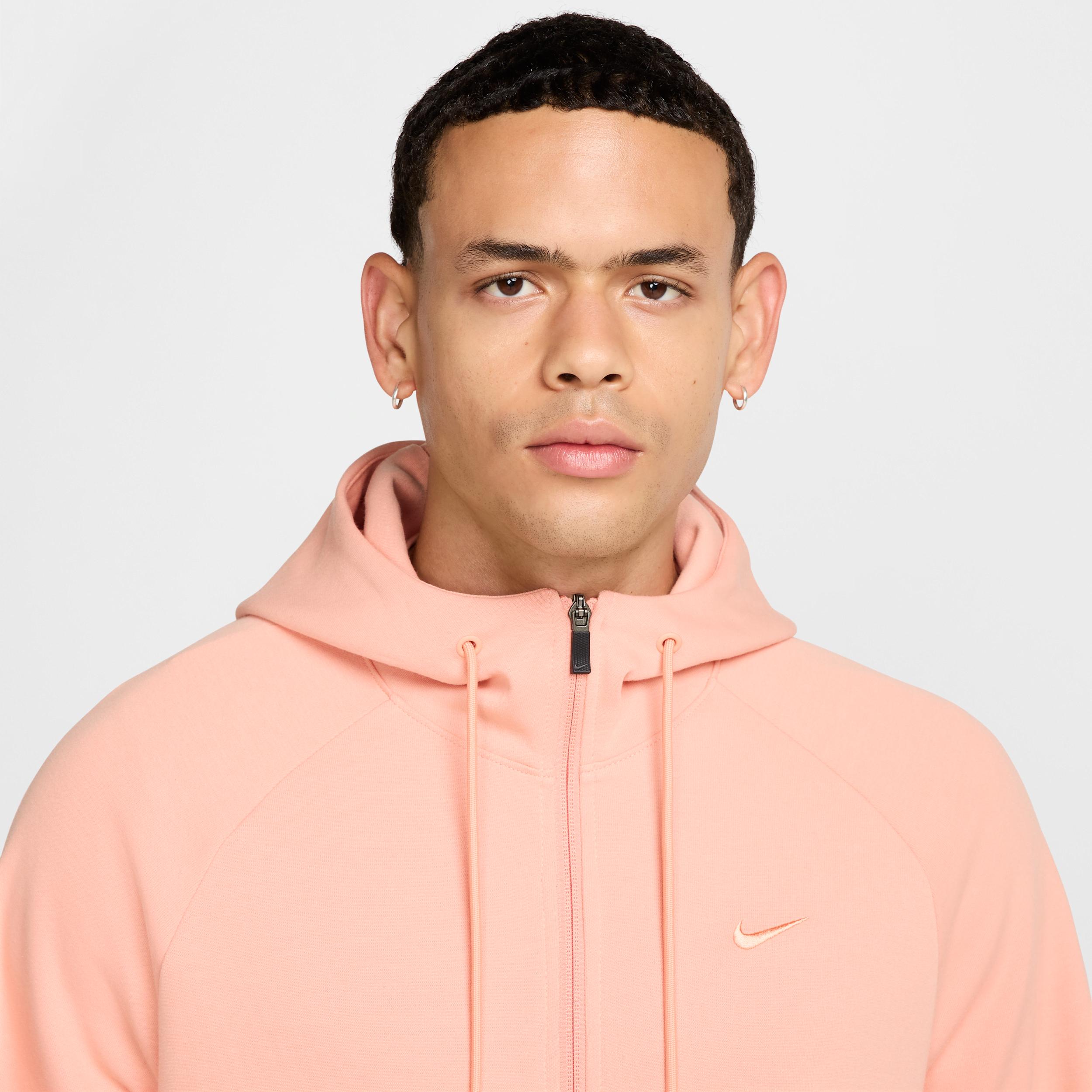 Nike Primary Fleece Men's Dri-FIT UV Full-Zip Performance Hoodie Product Image