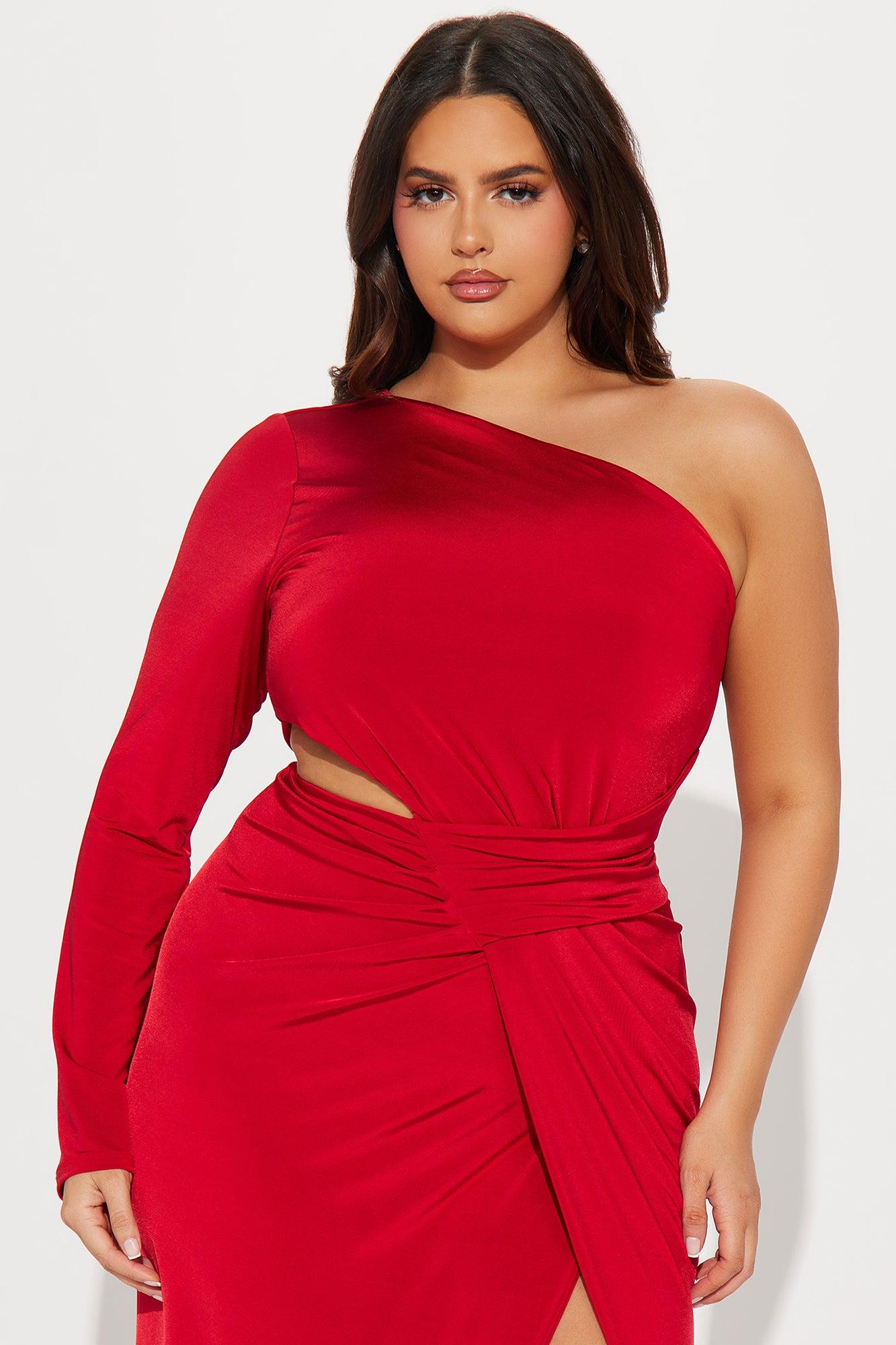 Lea Maxi Dress - Red Product Image