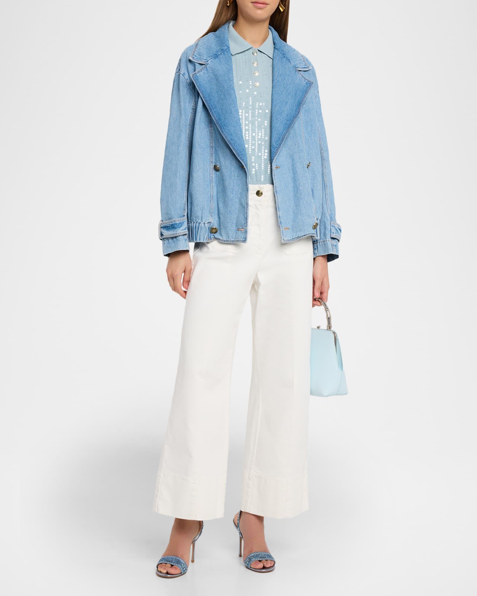 Diadema Sequin Knit Polo Shirt Product Image