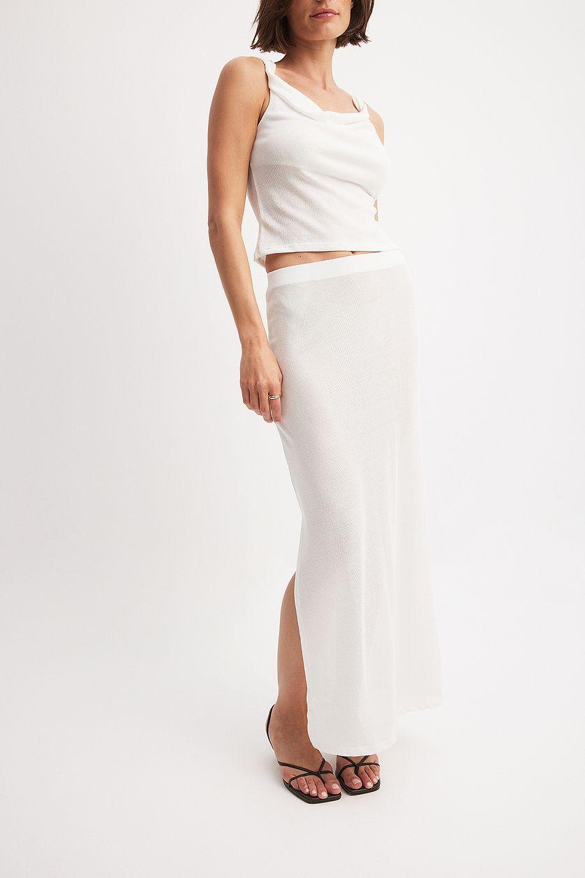 Low Waist Jersey Skirt Product Image