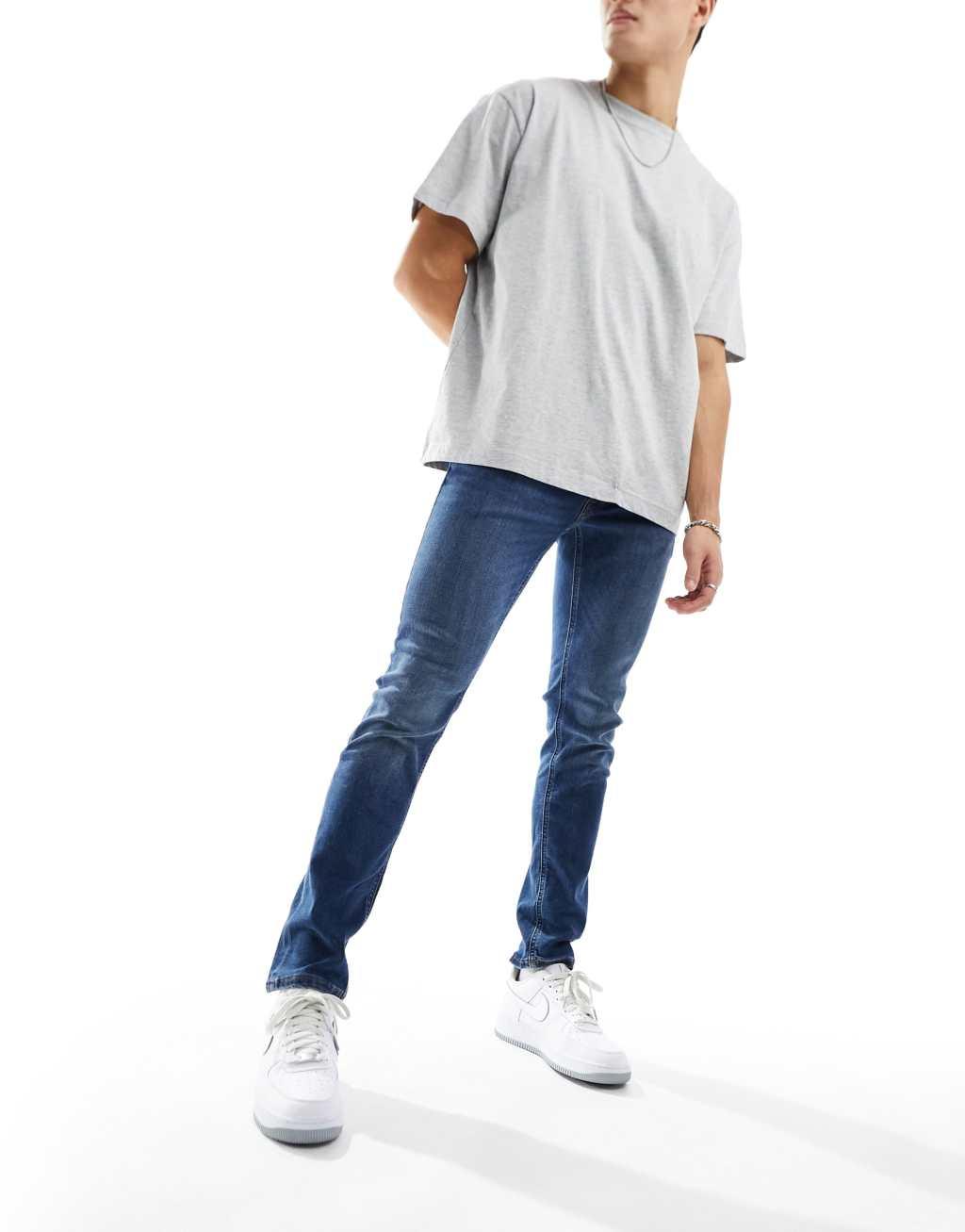 Jack & Jones Intelligence Liam skinny fit stretch jeans Product Image
