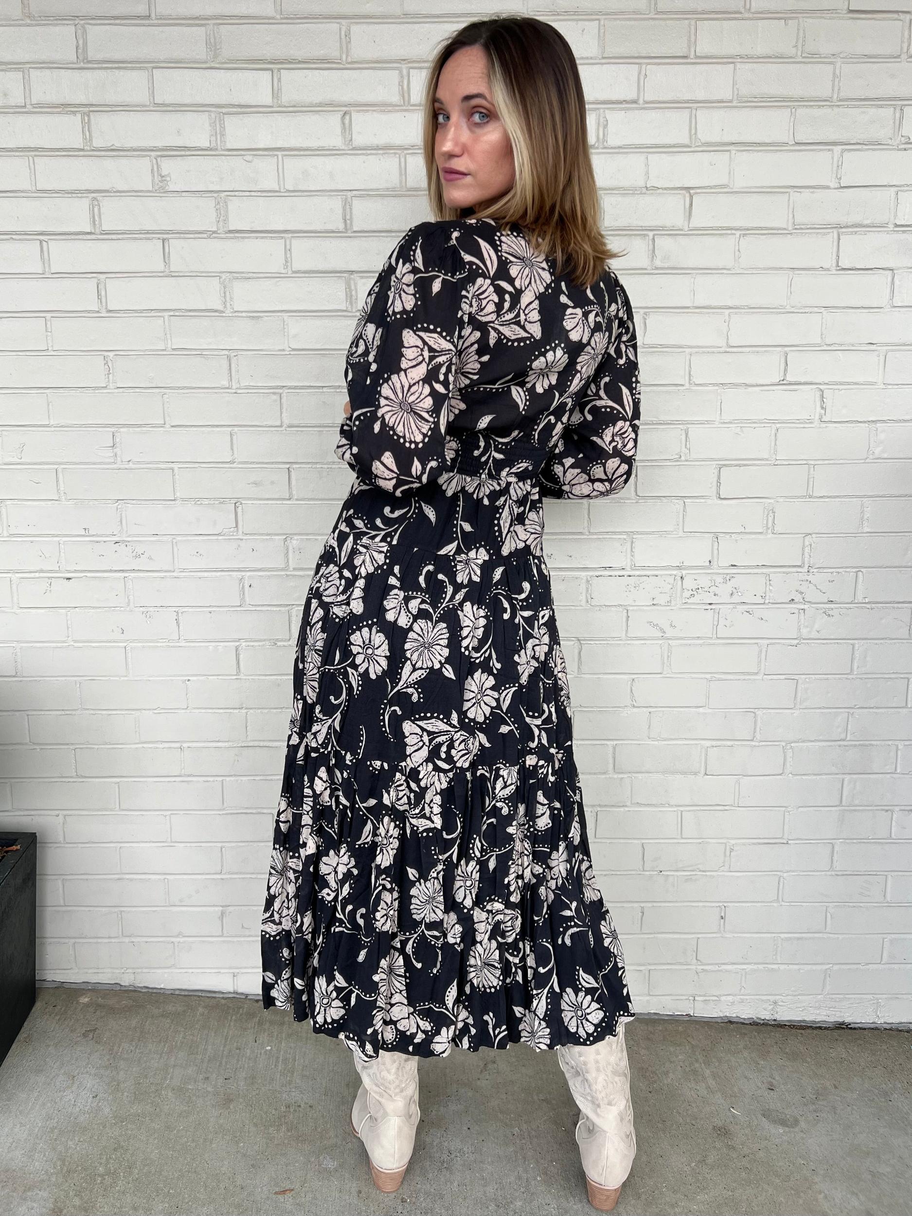 [Z Supply] Adelina Floral Midi Dress Product Image
