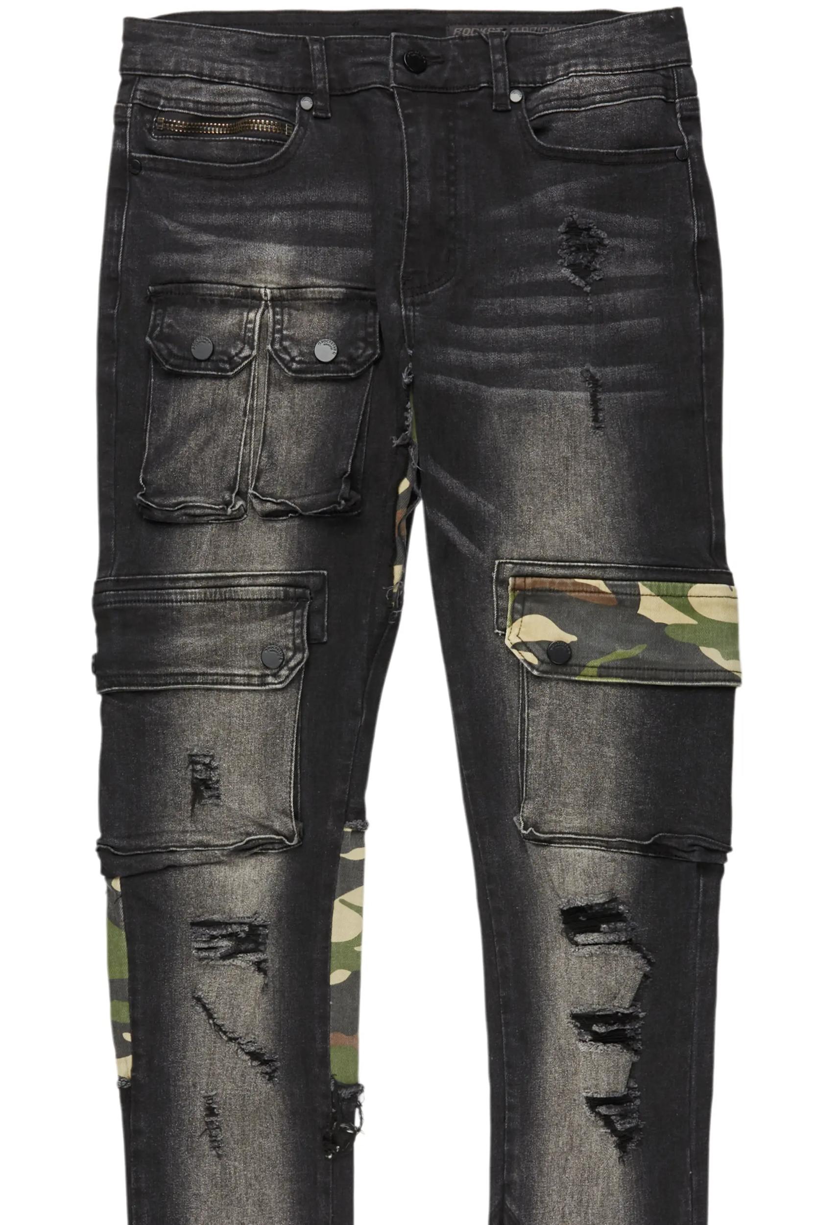 Zeta Grey Slim Fit Jean Male Product Image