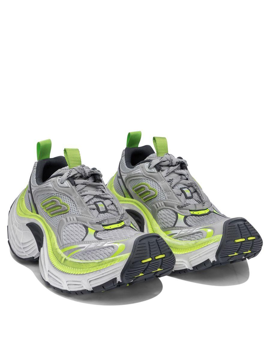 BALENCIAGA Multicolor Mesh And Rubber 6xl Sneakers In Multicolour Product Image