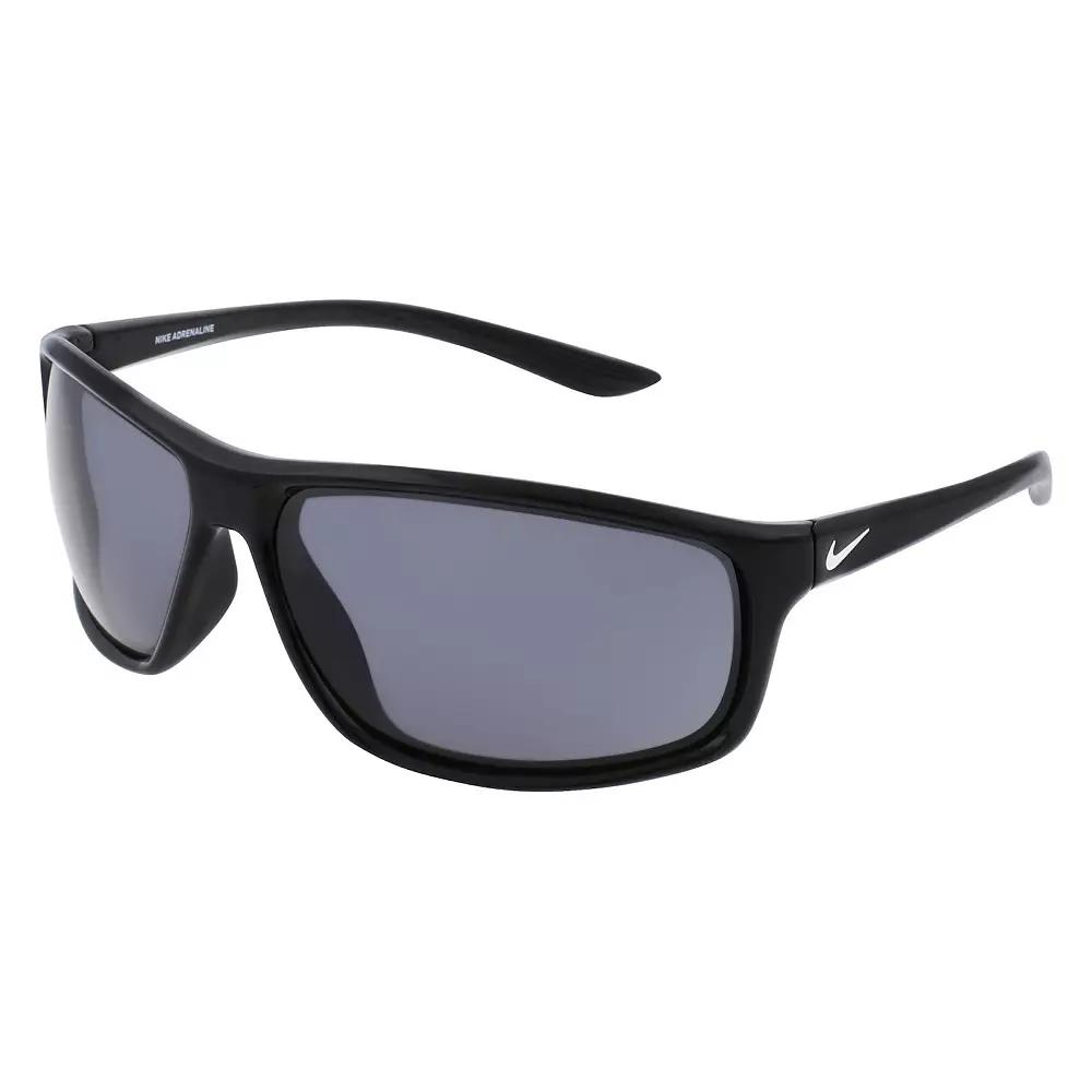 Men's Nike Adrenaline 66mm Sunglasses, Black Gray Product Image