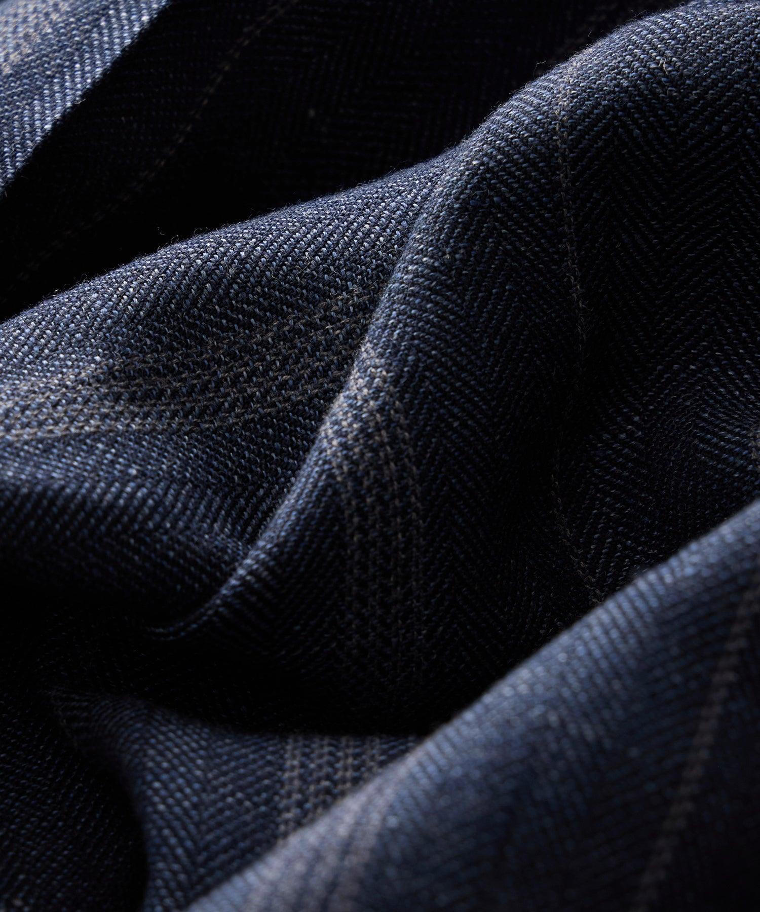 Italian Wool-Linen Cargo Short Product Image