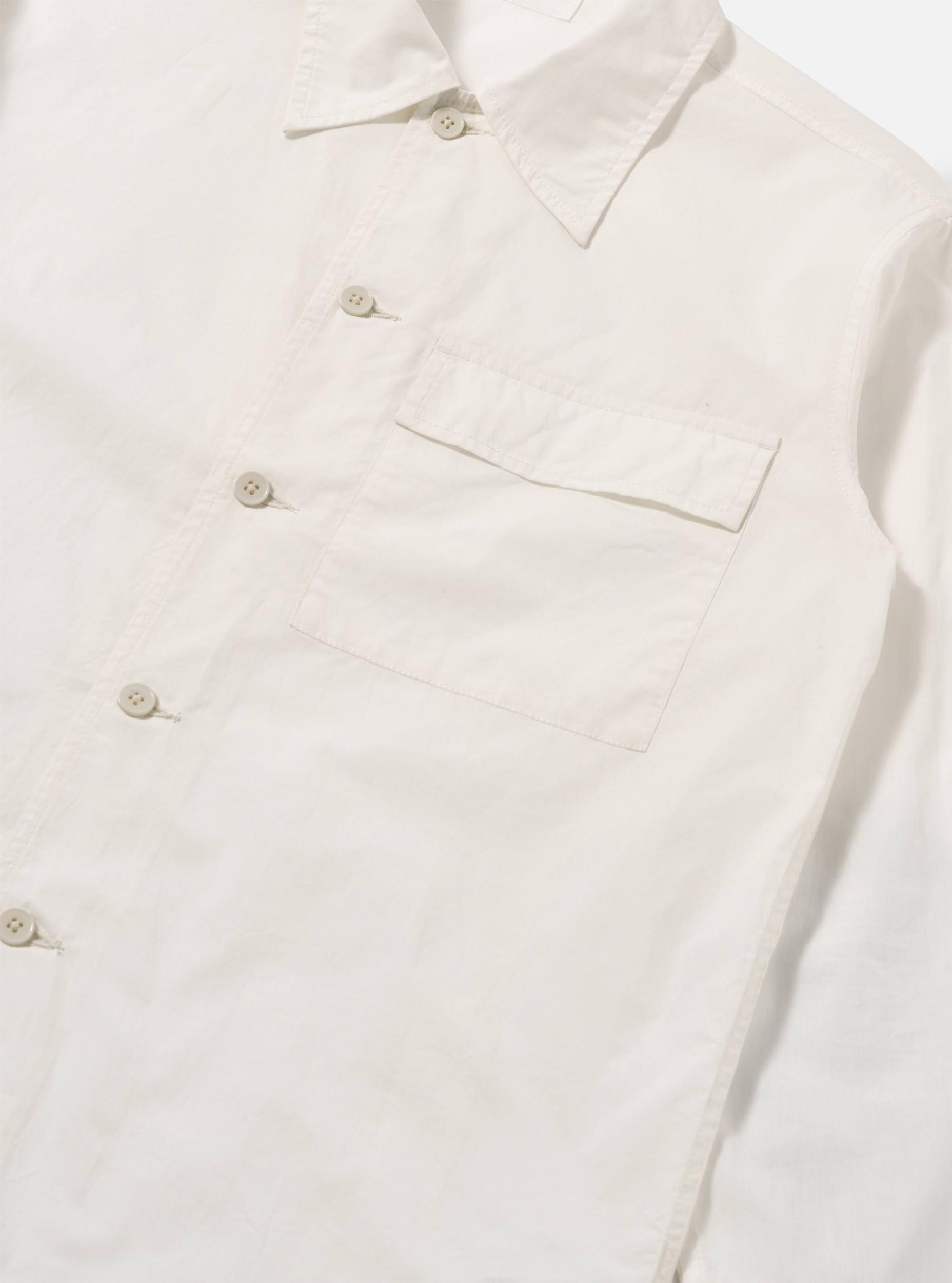 Universal Works Cruiser Shirt in Ecru Poplin Product Image