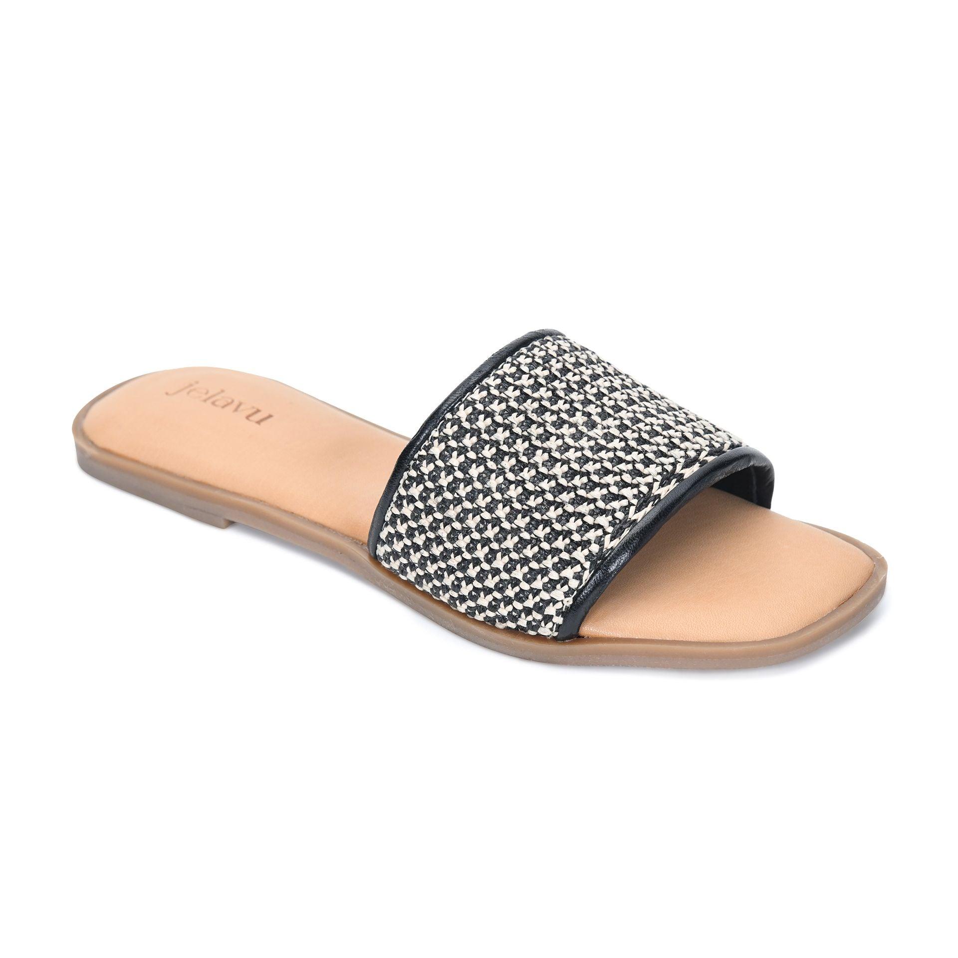 Delicate - Black Sandals Product Image