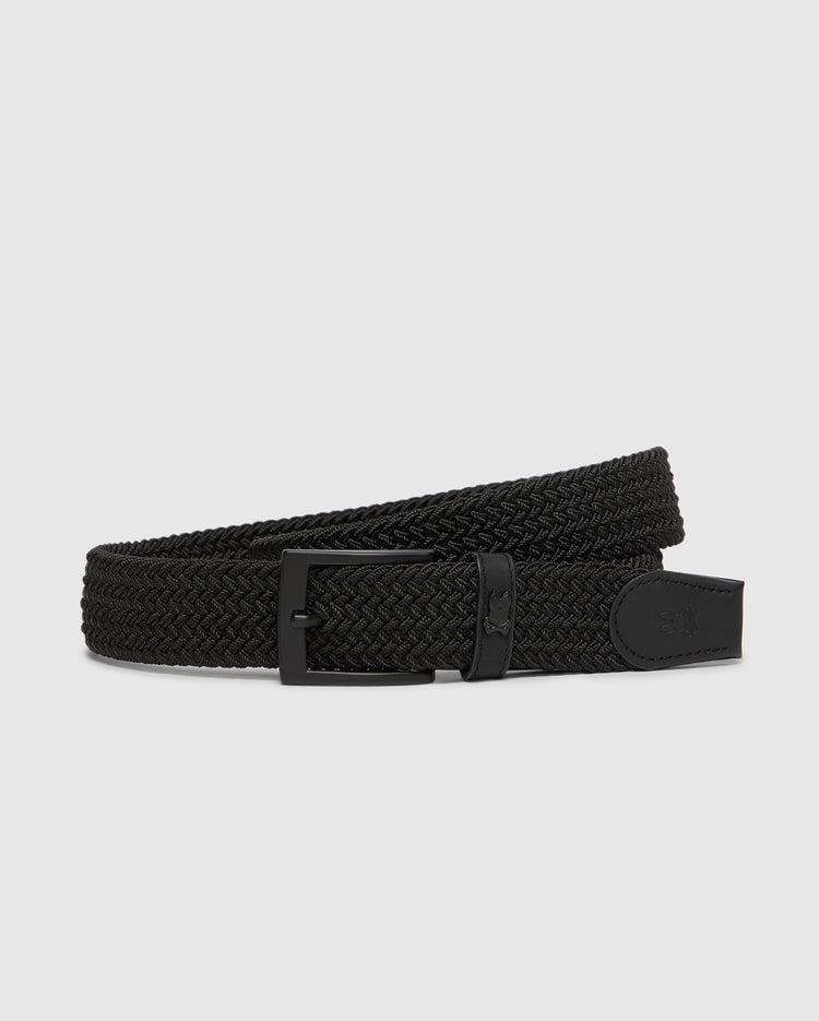 MENS STRETCH BRAIDED BELT - B6A890F200 Male Product Image