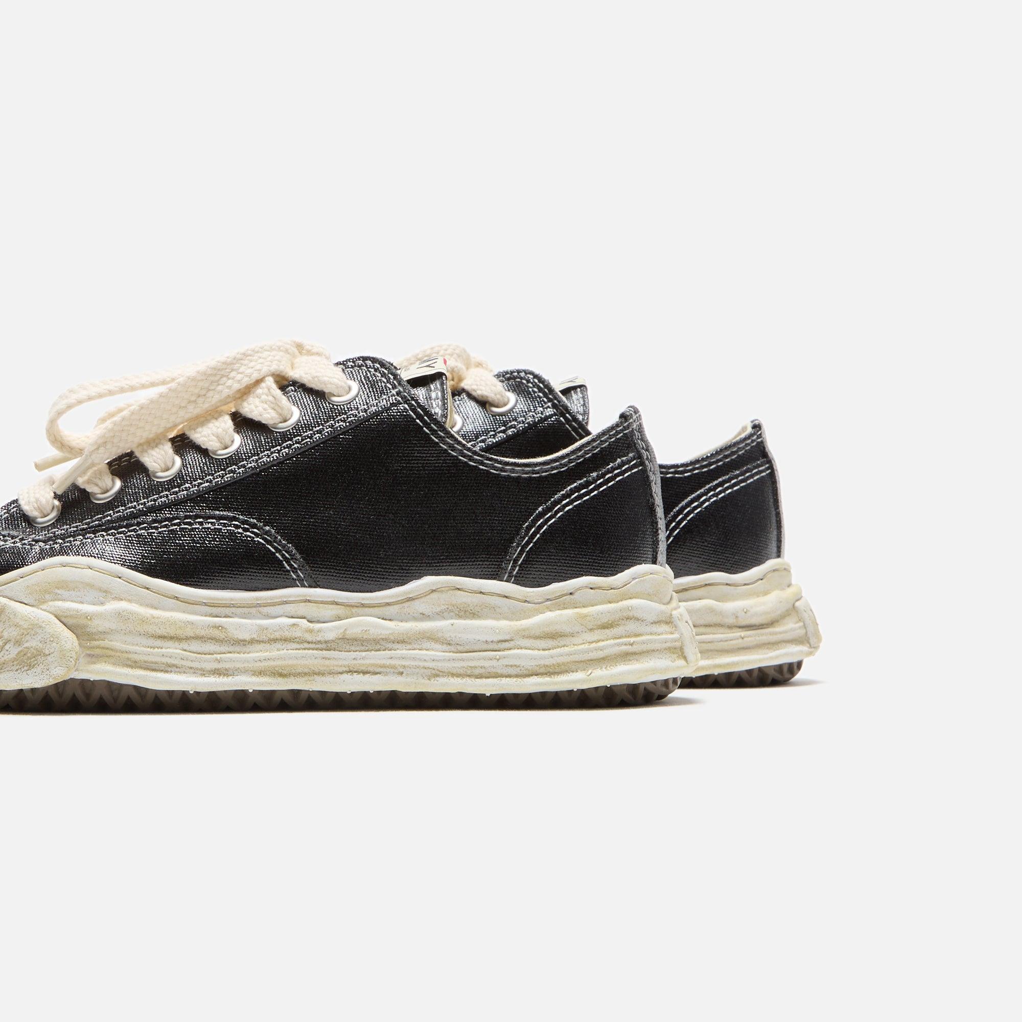 Mihara Yasuhiro Hank Original Sole Low Top - Silicone Coating / Black Male Product Image
