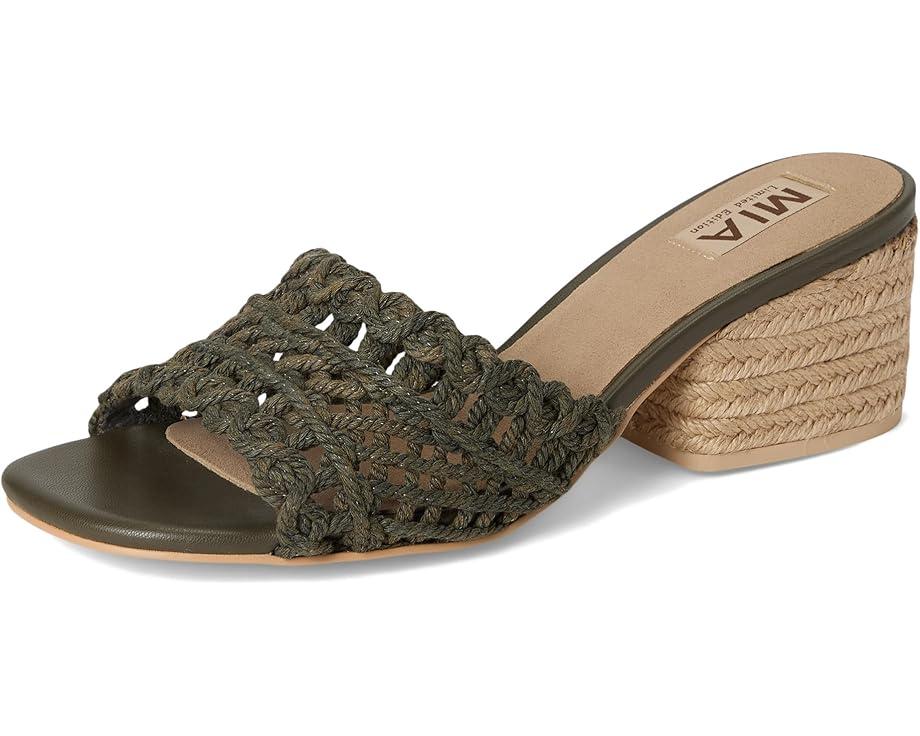 Pepper Raffia Sandal Slide Product Image