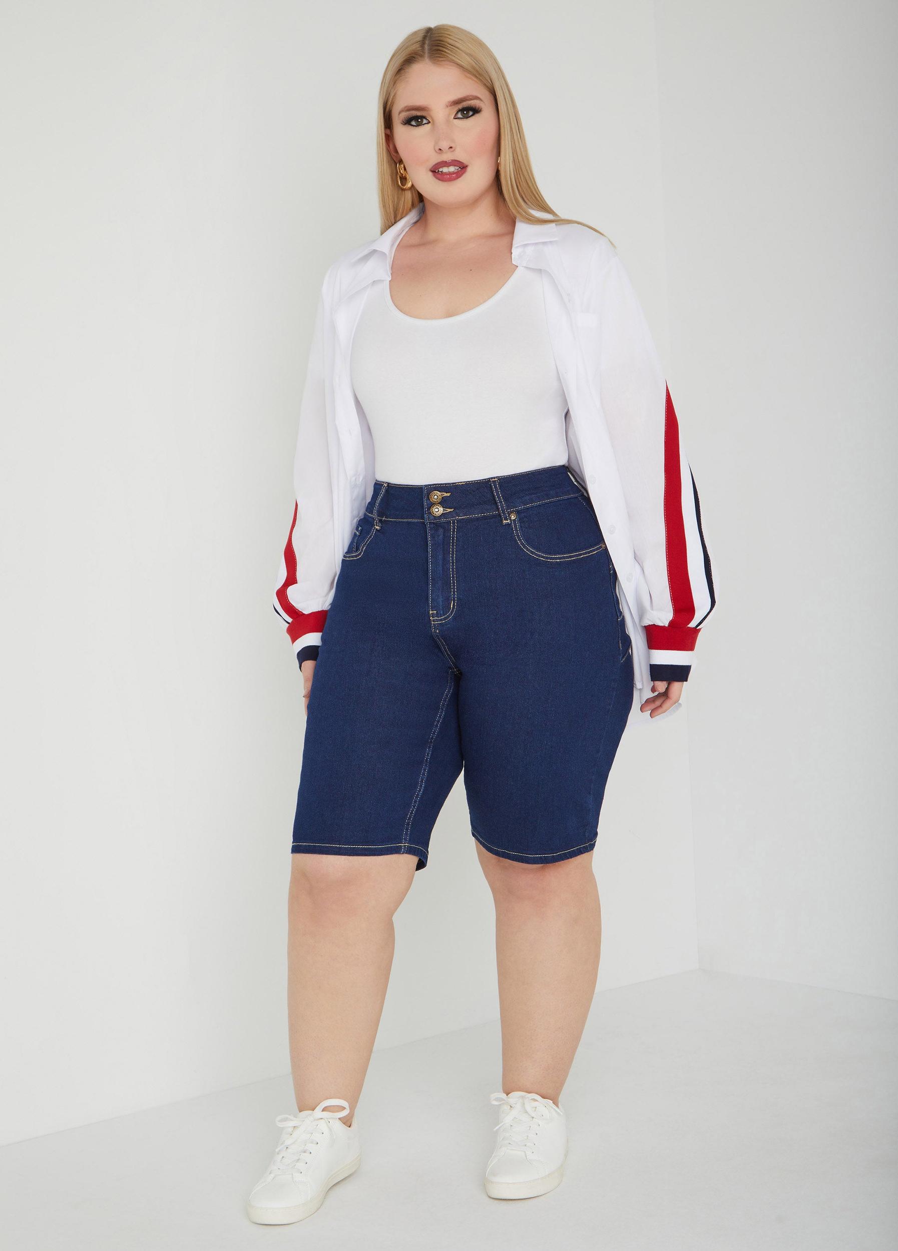 Fearless Denim Shorts Product Image