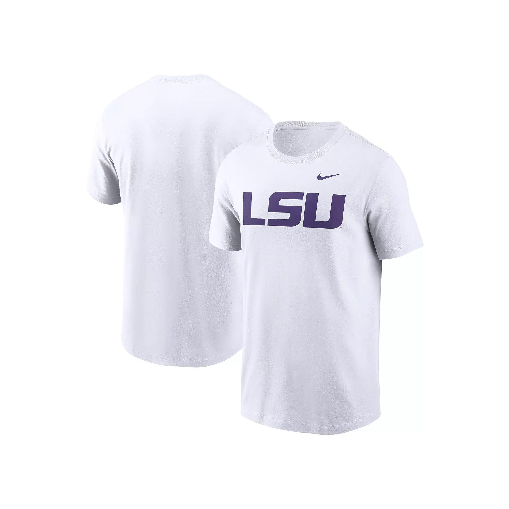 LSU Tigers Primetime Logo Nike Mens College T-Shirt | N19910ALSN-PTF Product Image