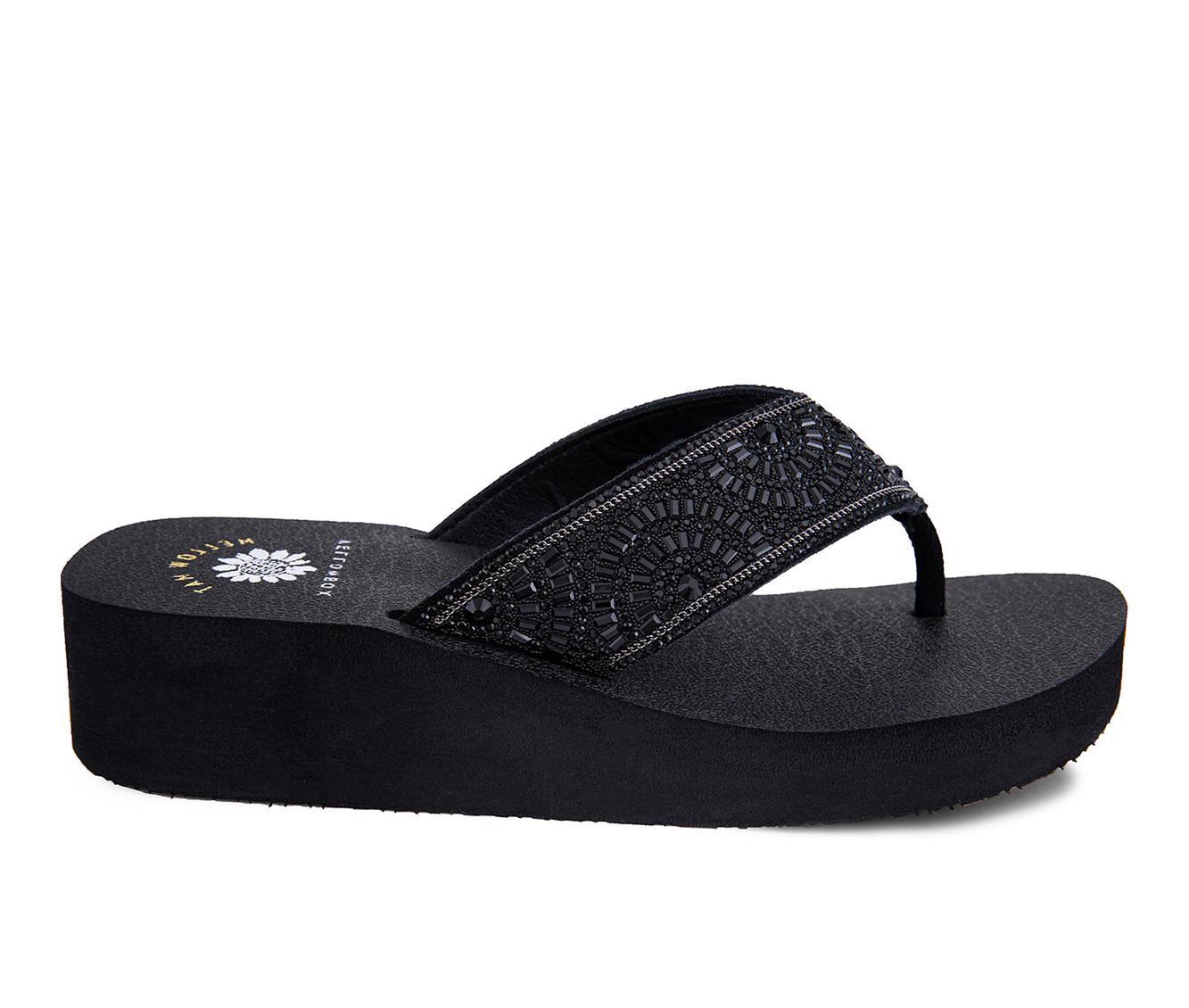 Women's Yellow Box Laina Wedge Flip-Flops Product Image