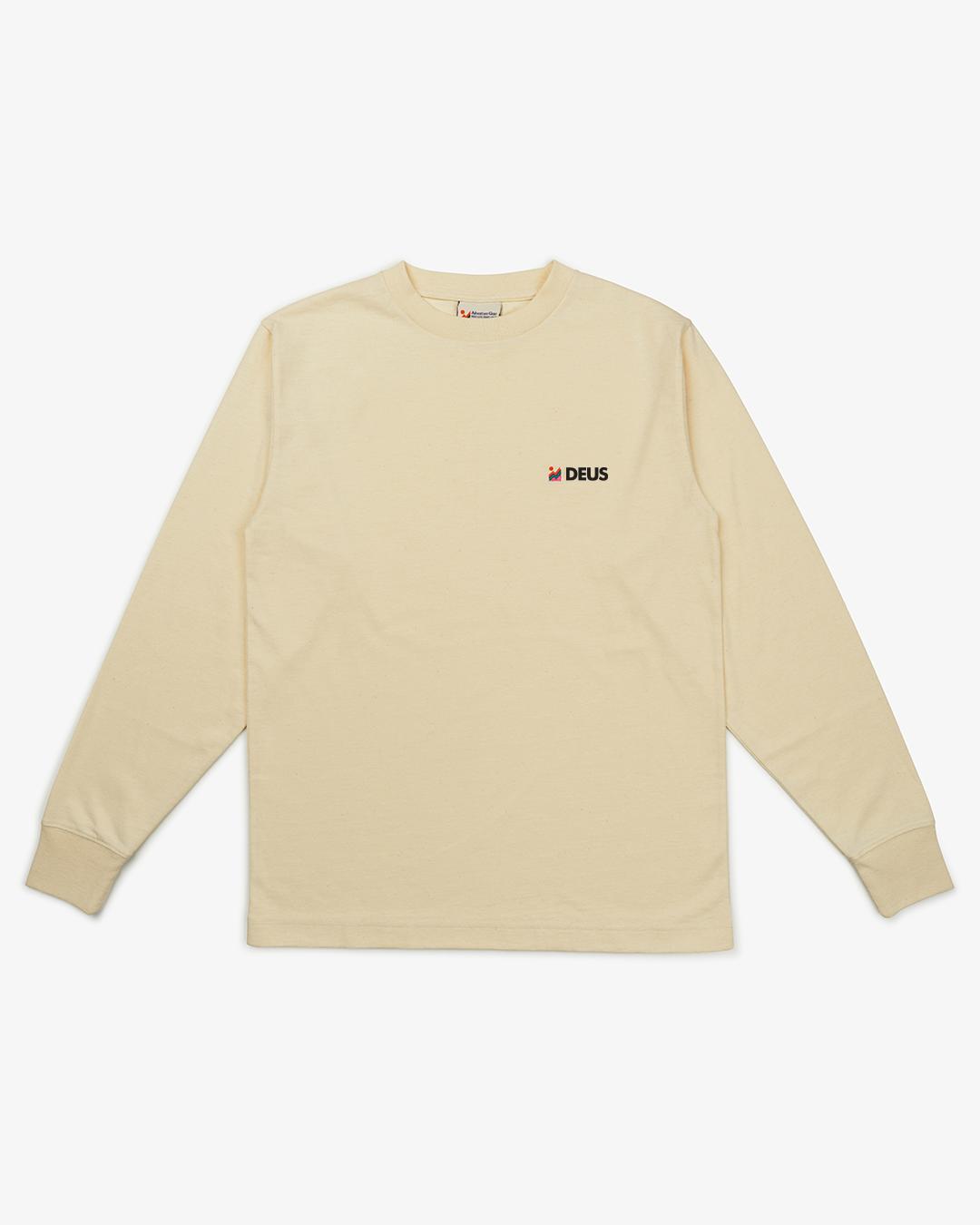 Foxtrot Long Sleeve Tee - Bone White Product Image