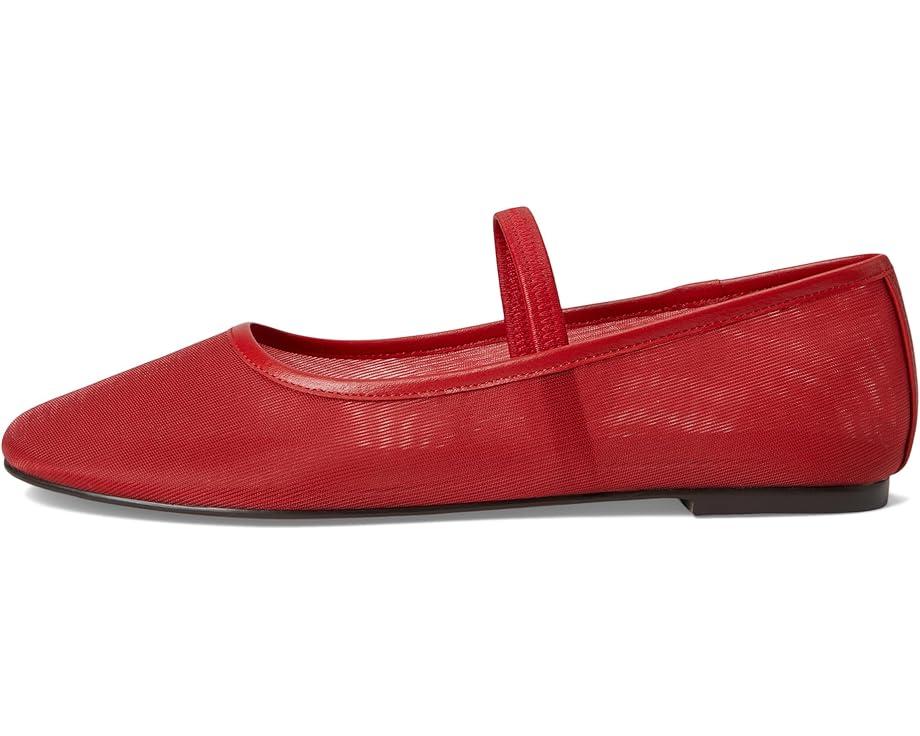 Greta Elastic Mary Jane - Leopard Velvet Product Image