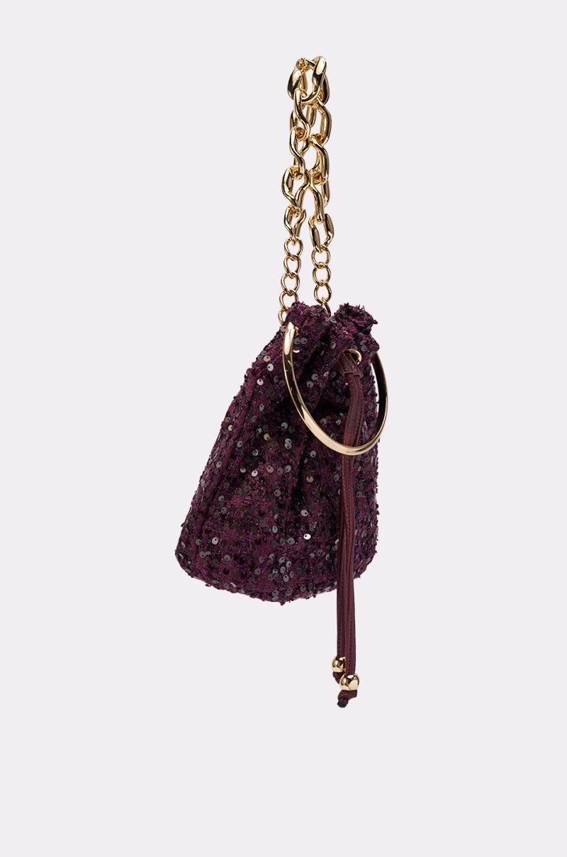 KARY TWEED BUCKET BAG Product Image
