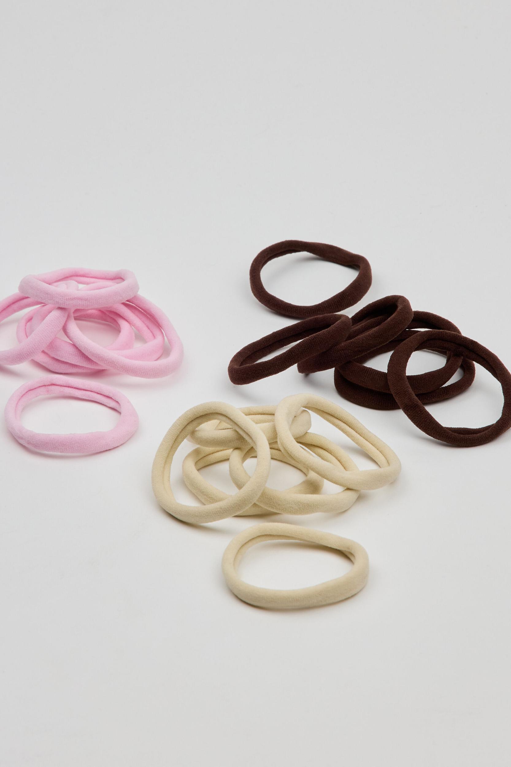 Pack of 18 Seamless Hair Elastics Product Image