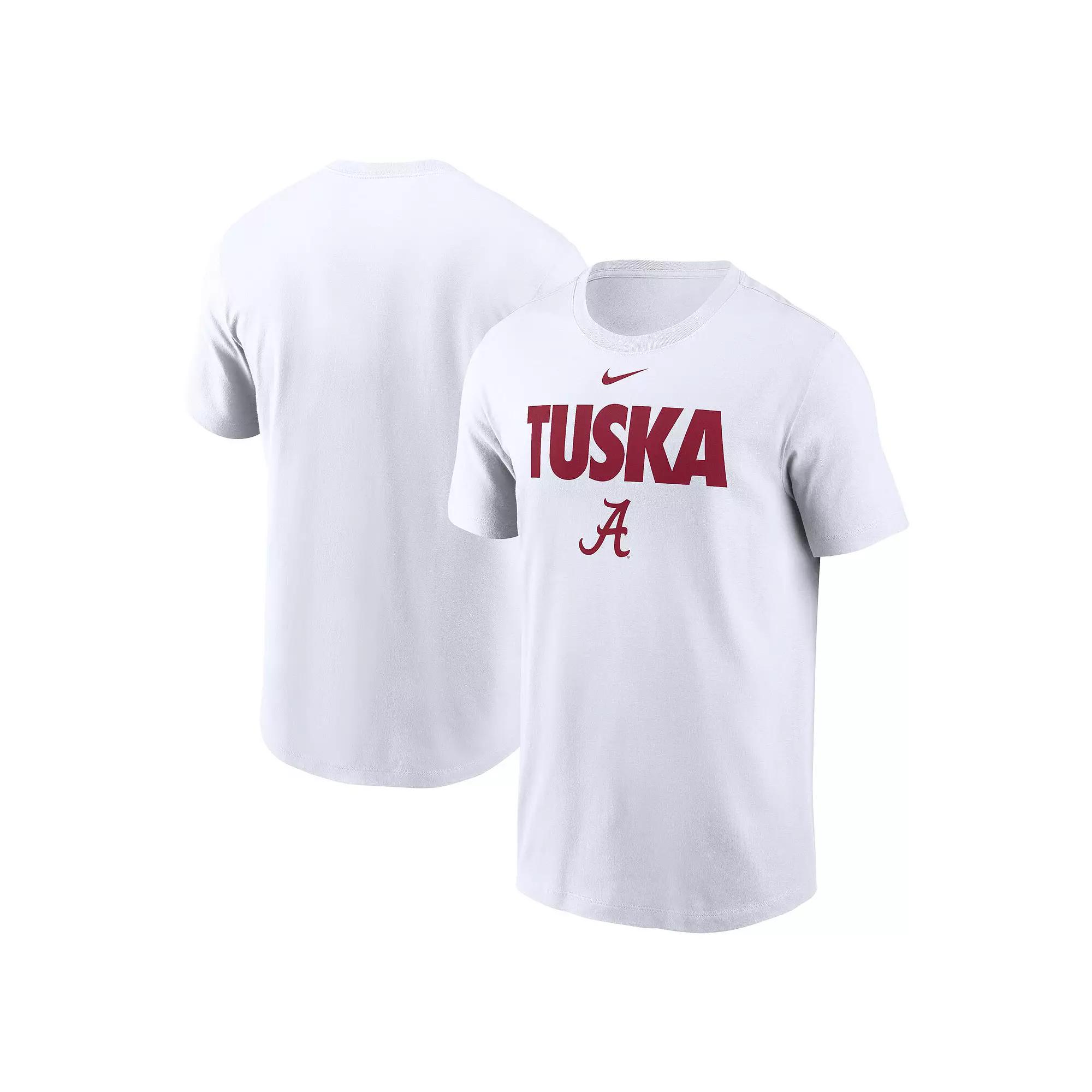 Men's Nike White Alabama Crimson Tide Local Ultimate Chant T-Shirt, Size: XL Product Image