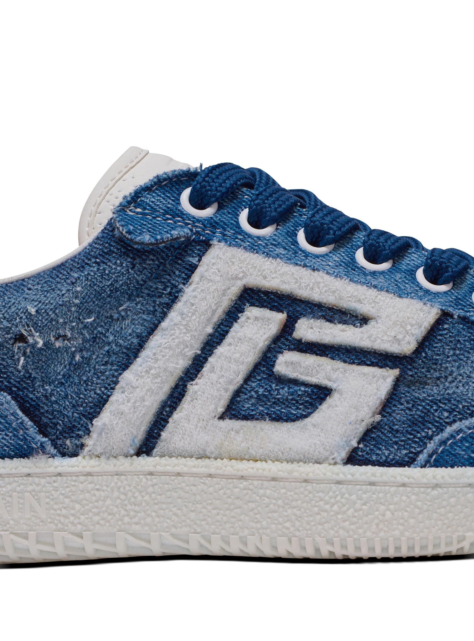 Denim Balmain Swan trainers Product Image