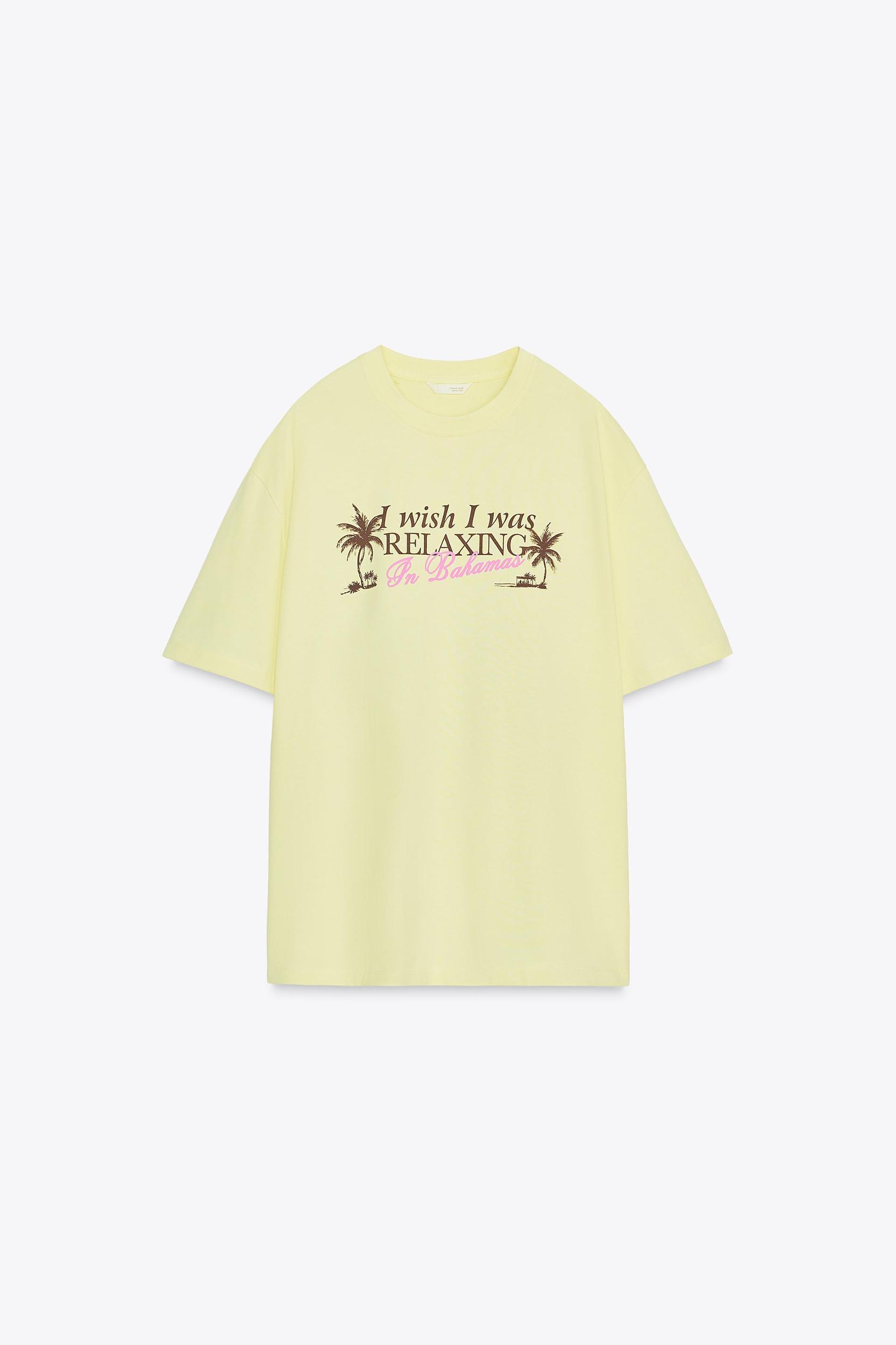 TEXT PRINT T-SHIRT Product Image