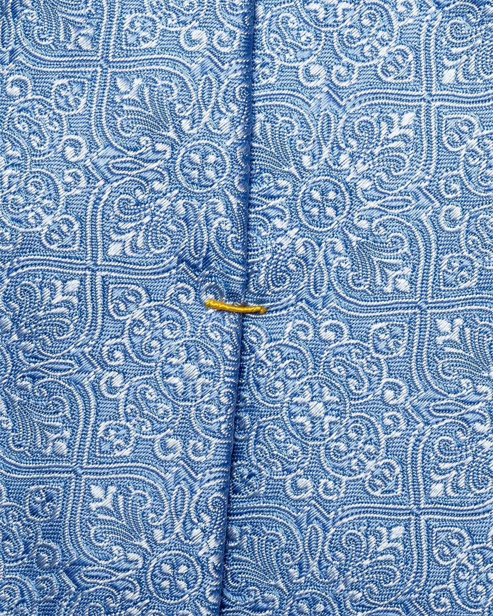 Men's Medallion Woven Silk Tie Product Image